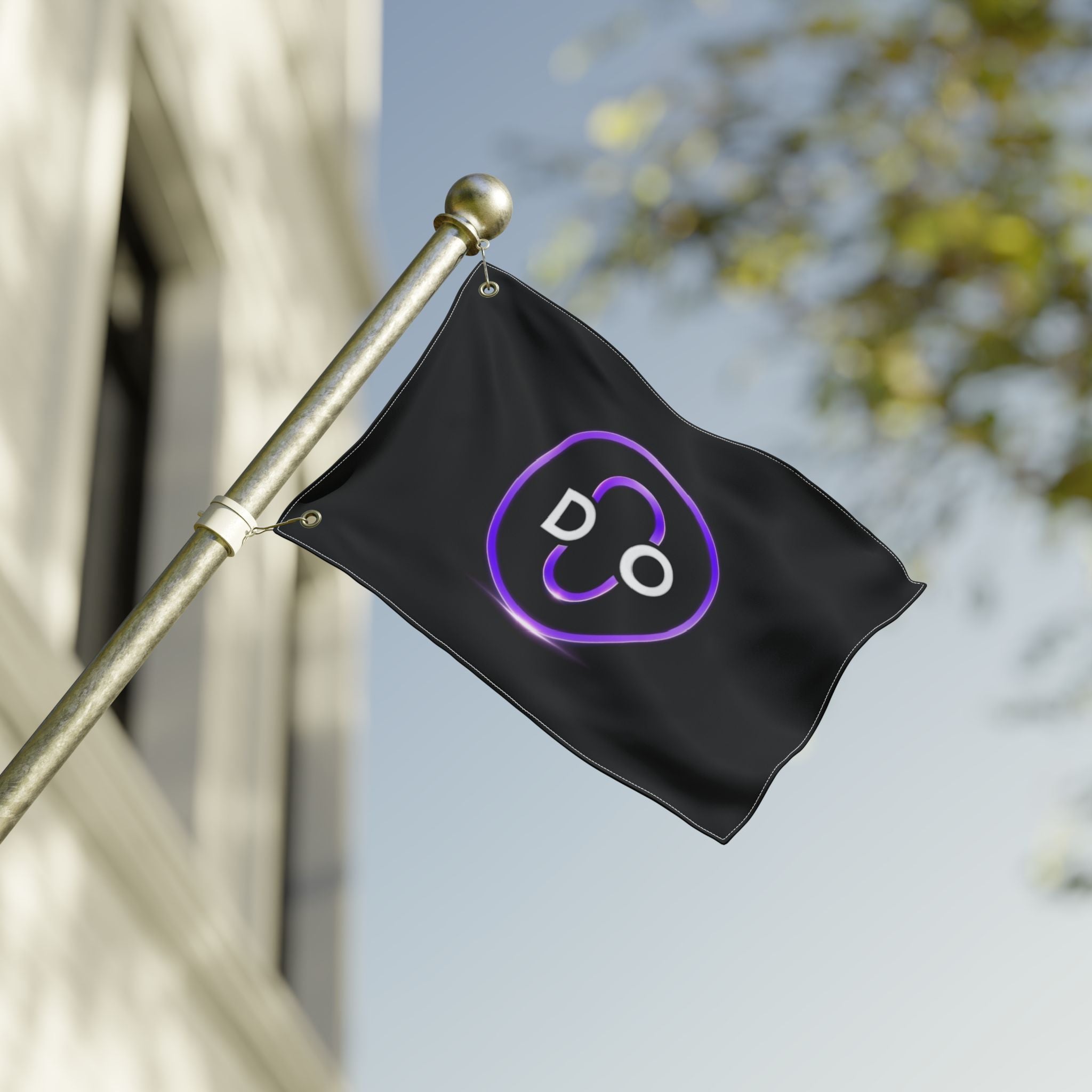 DO Chain Double-Sided Flag