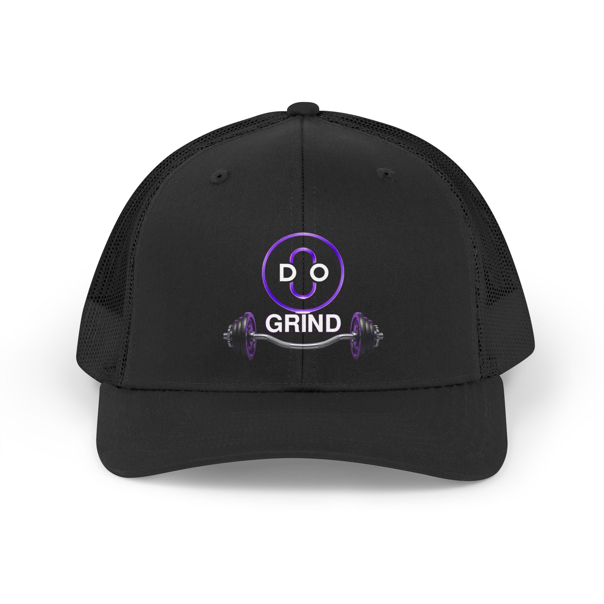 DO GRIND Hat — Retro Barbell Fitness Cap