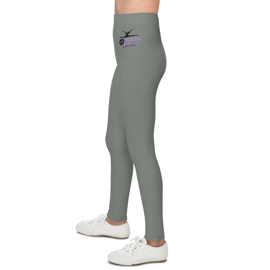Do Gym Youth Leggings - Grey Concrete