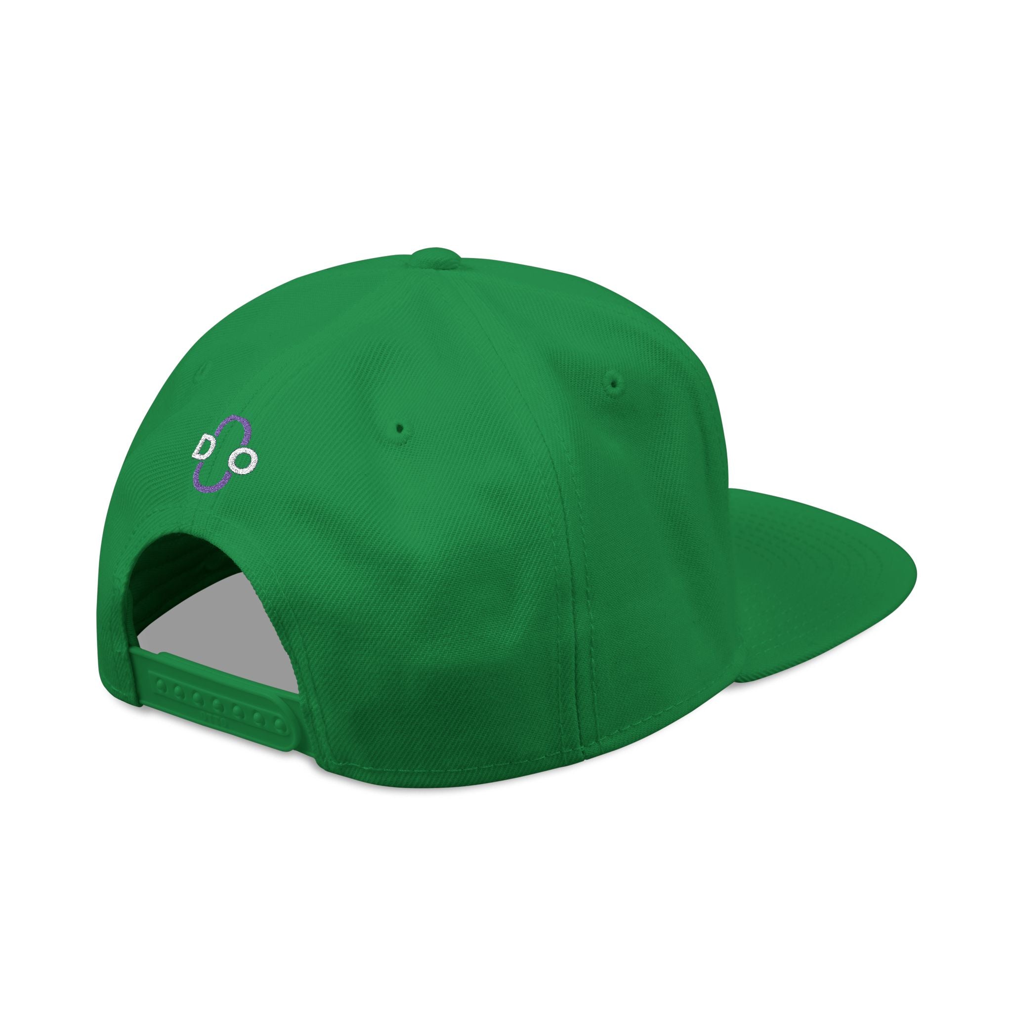 DO Chain Embroidered Snapback Hat