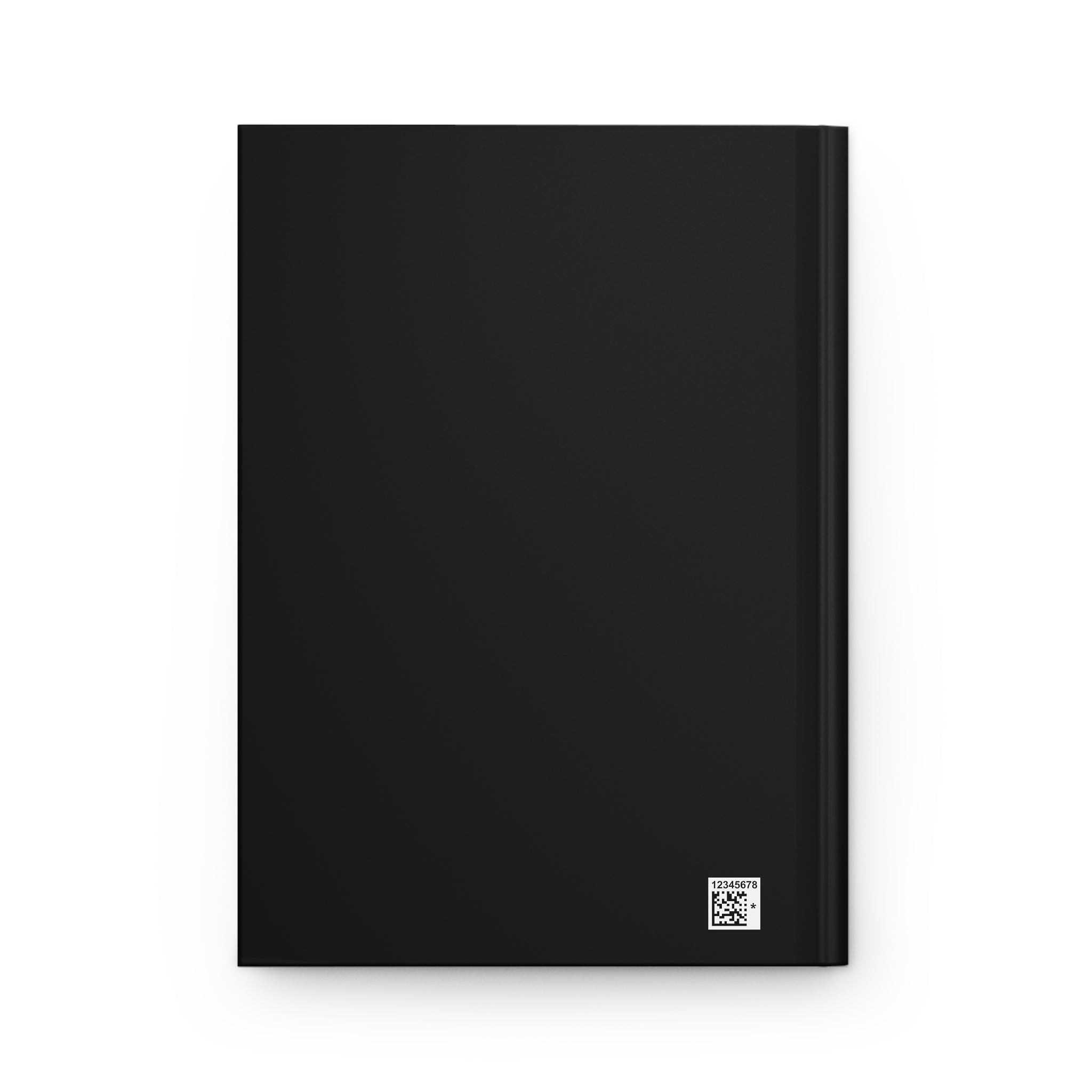 Bitcoin Logo Hardcover Journal — Matte Black Crypto Notebook for Traders & Enthusiasts