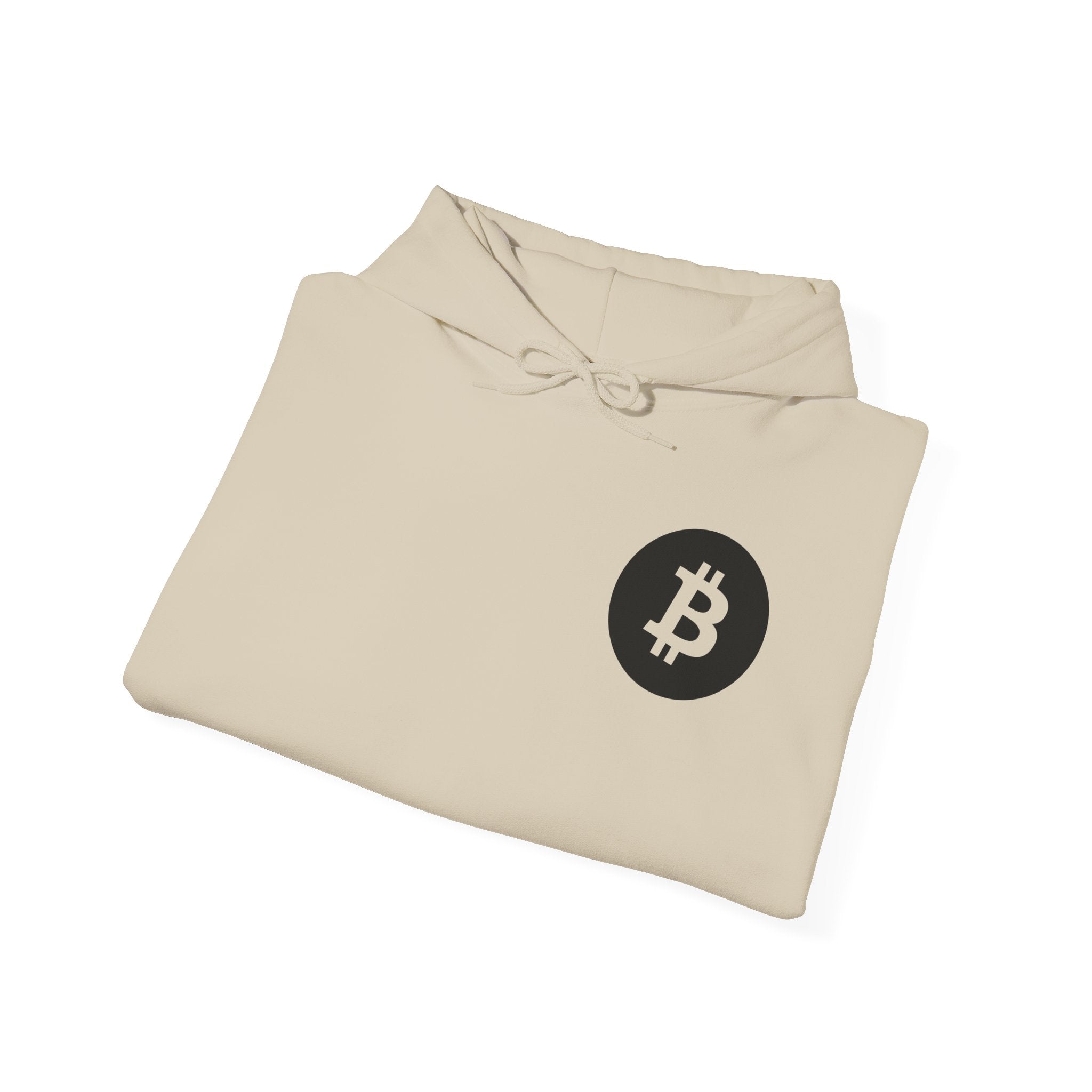 Bitcoin Logo Hoodie — Crypto BTC Circle Design