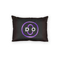 Do Neon Logo Pillow Sham — Black Cotton Decorative Pillowcase