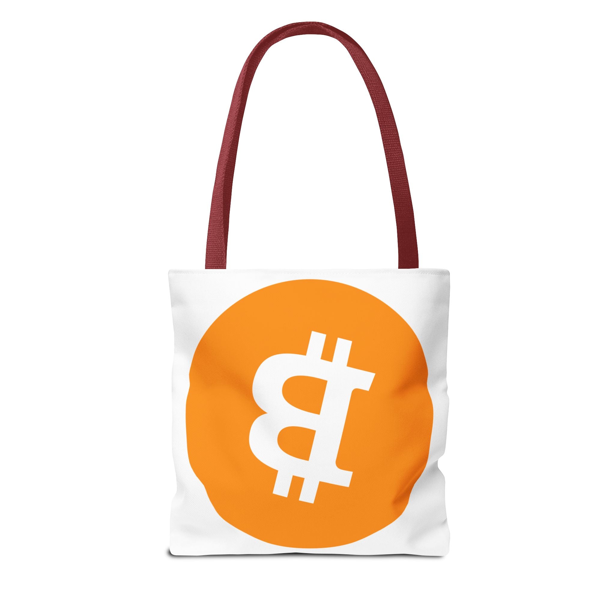 Bitcoin Logo Tote Bag – Crypto Coin Canvas Tote