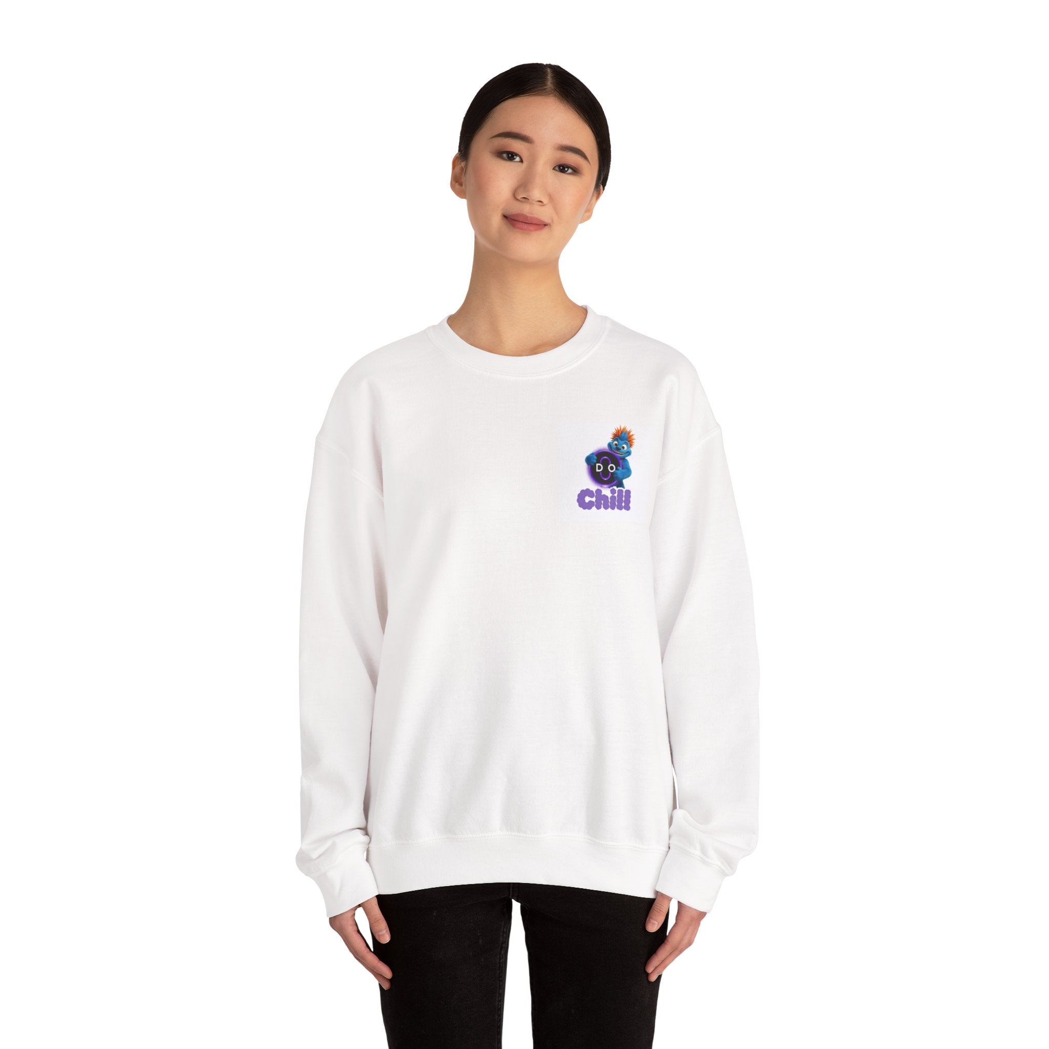 DO Chill Monster Crewneck Sweatshirt — 'Do Chill' Graphic