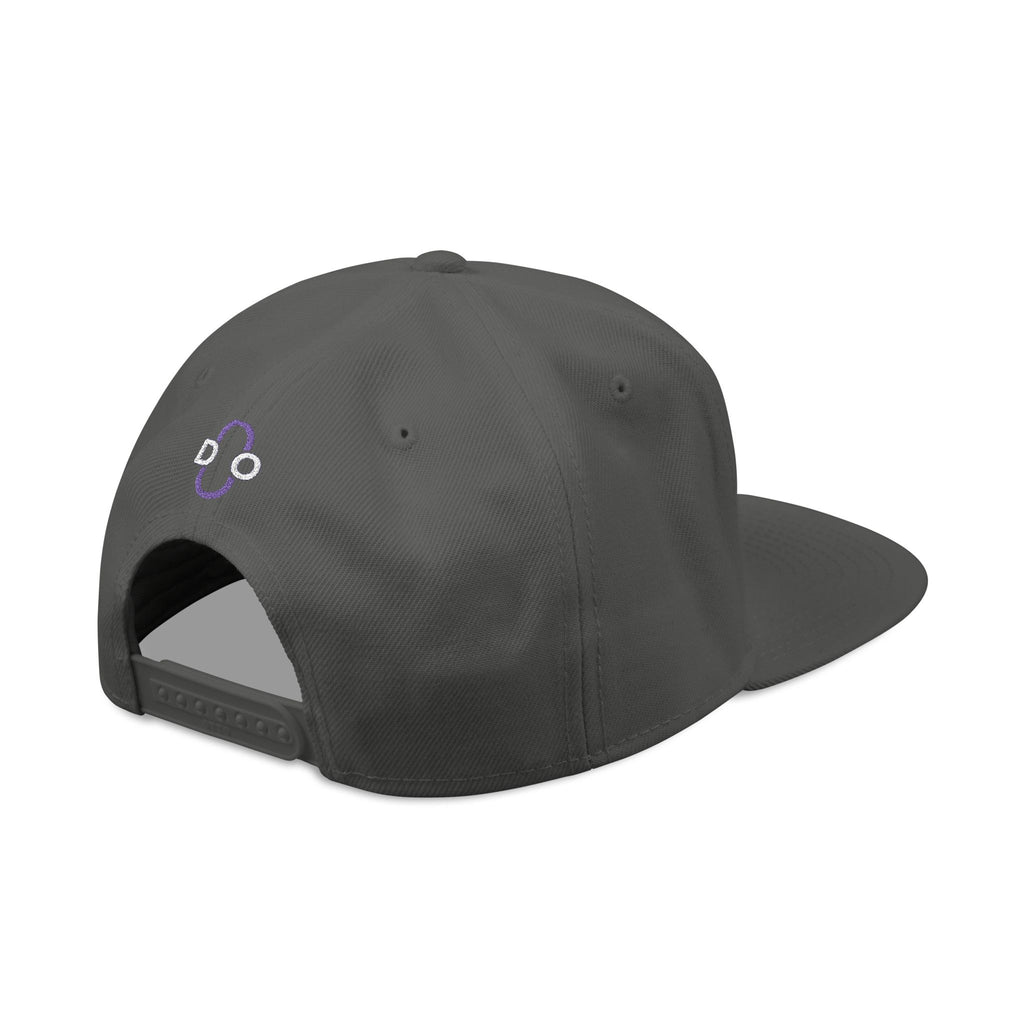 DO Chain Embroidered Snapback Hat