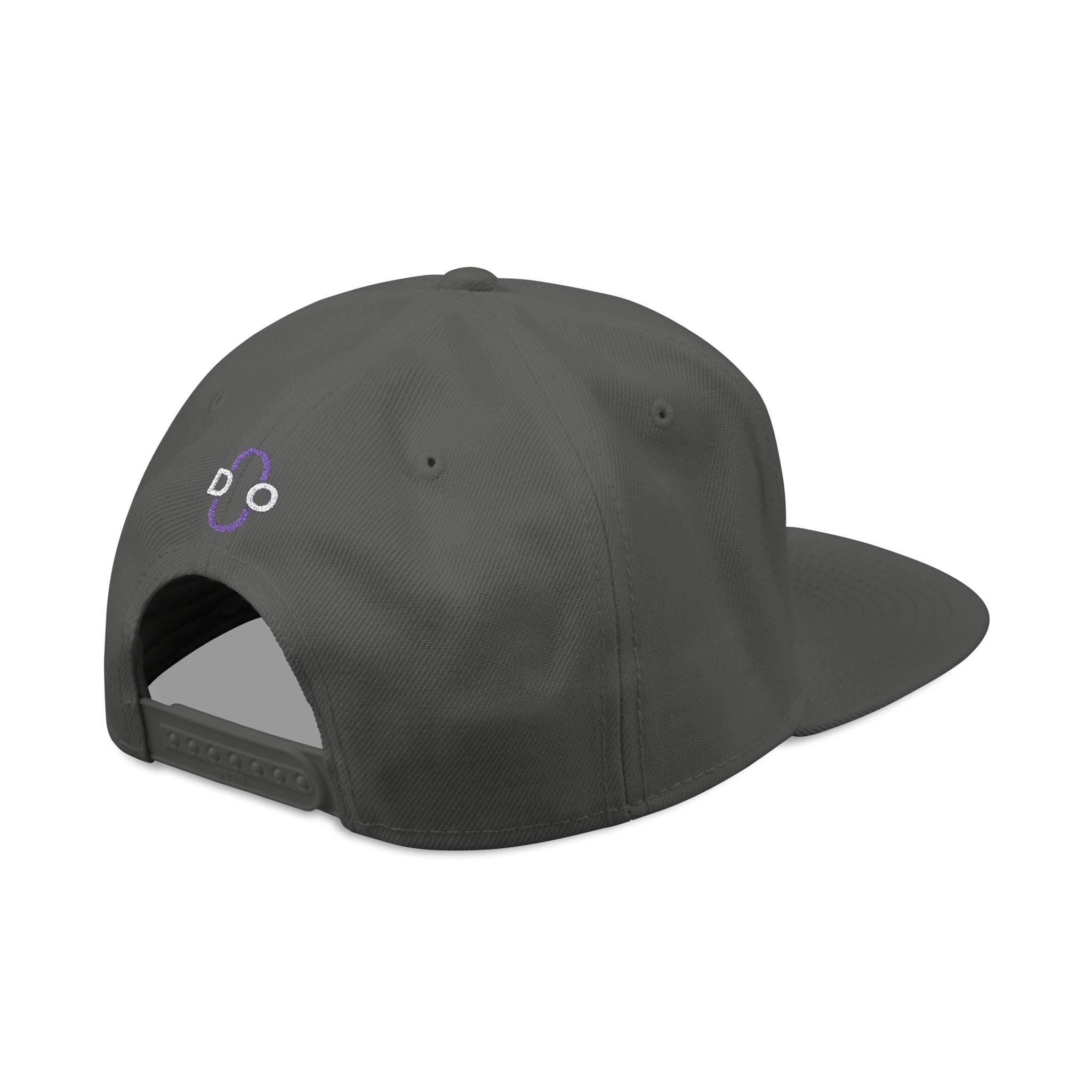 DO Chain Embroidered Snapback Hat