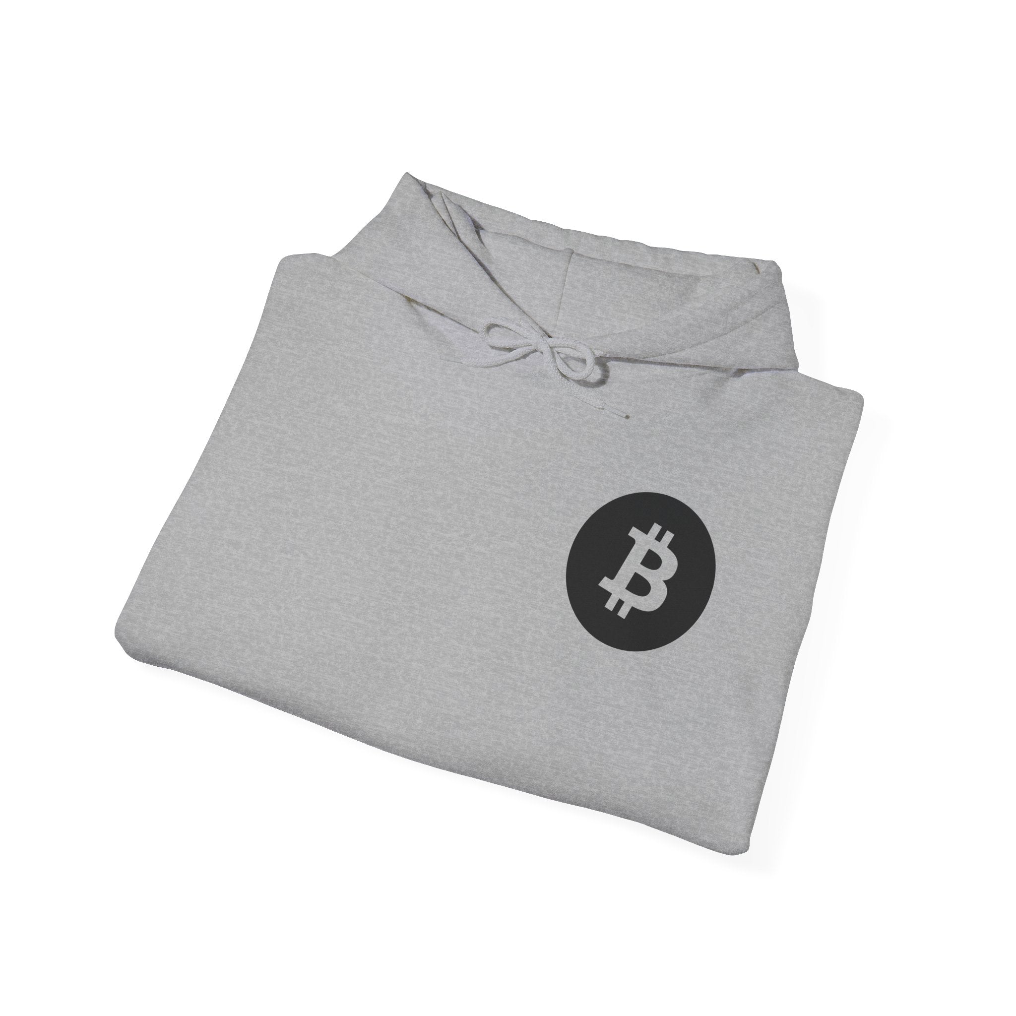 Bitcoin Logo Hoodie — Crypto BTC Circle Design
