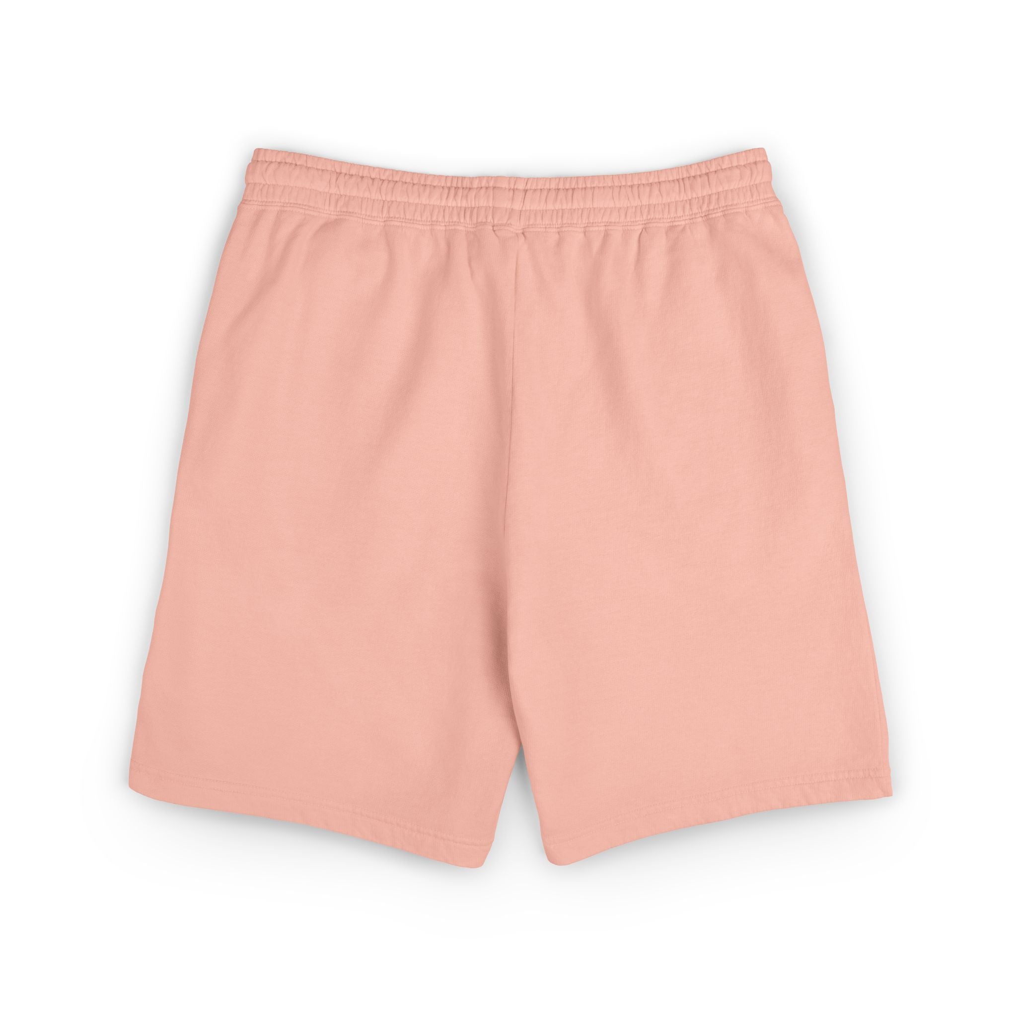 Bitcoin Logo Fleece Sweat Shorts — Lightweight Garment-Dyed Crypto Lounge Shorts