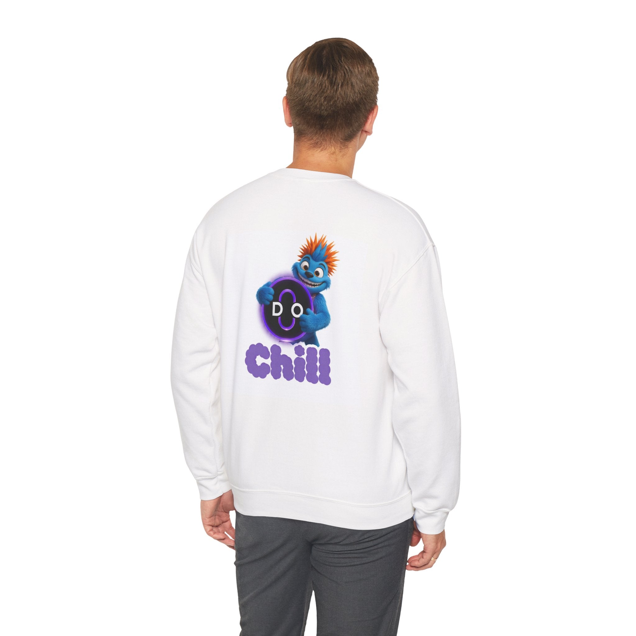 DO Chill Monster Crewneck Sweatshirt — 'Do Chill' Graphic
