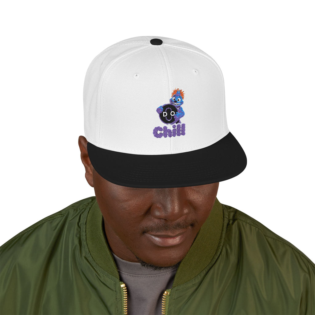DO Chill Embroidered Snapback Hat