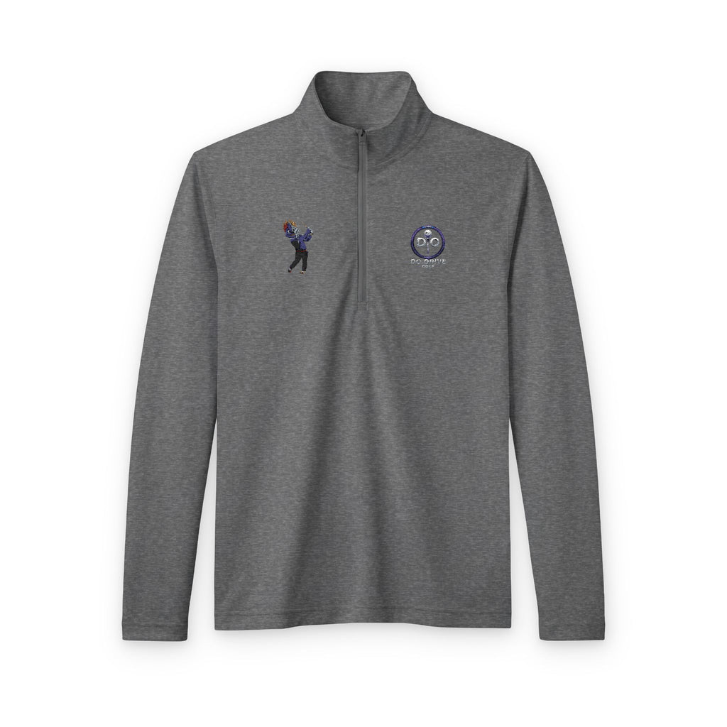 DO Drive Embroidered Quarter-Zip Pullover with mascot – Golf Emblem & Player Crest