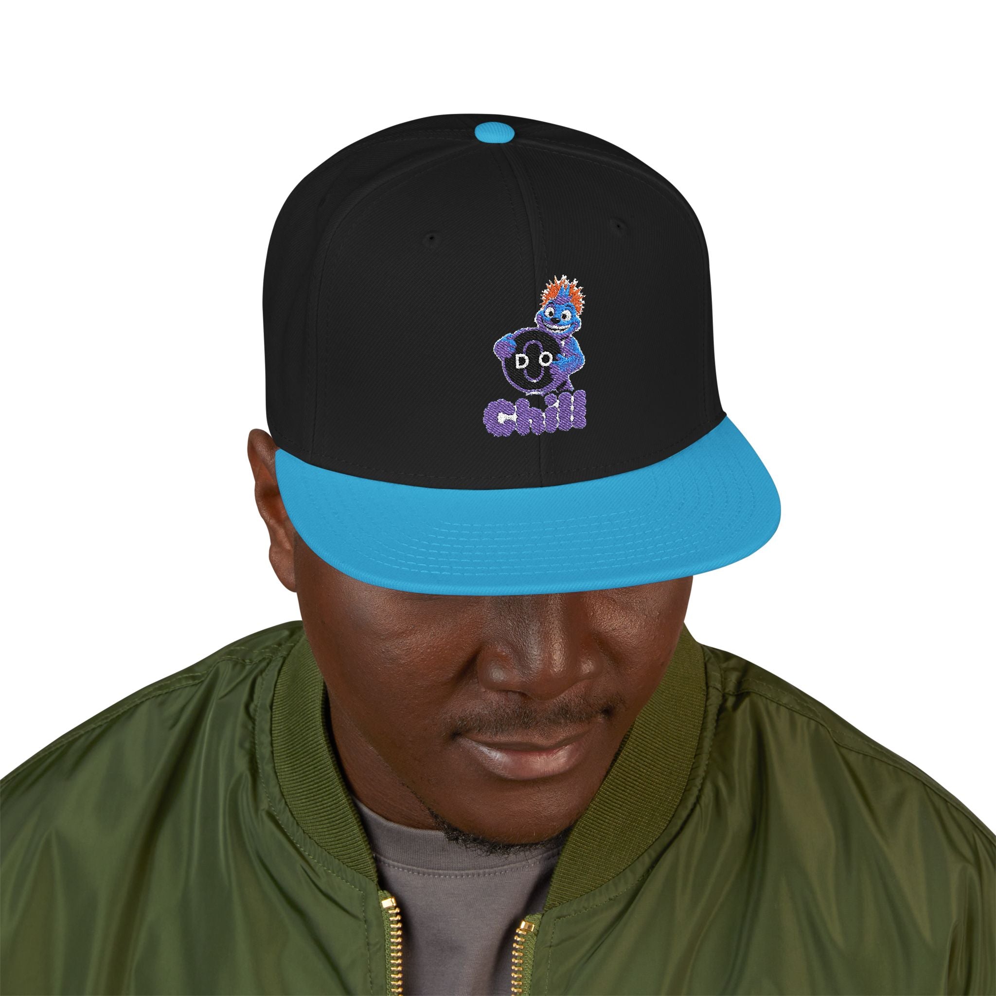 DO Chill Embroidered Snapback Hat