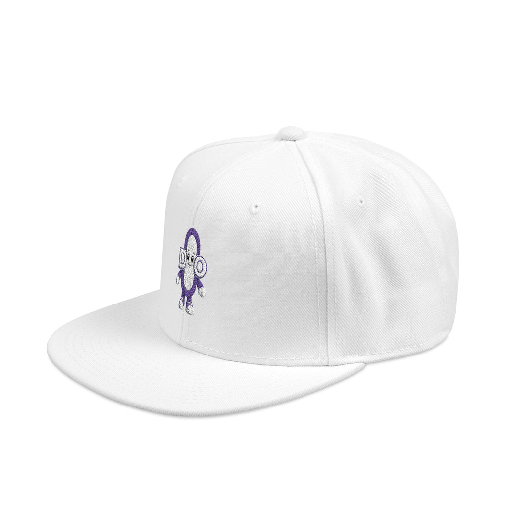DO Chain Embroidered Snapback Hat