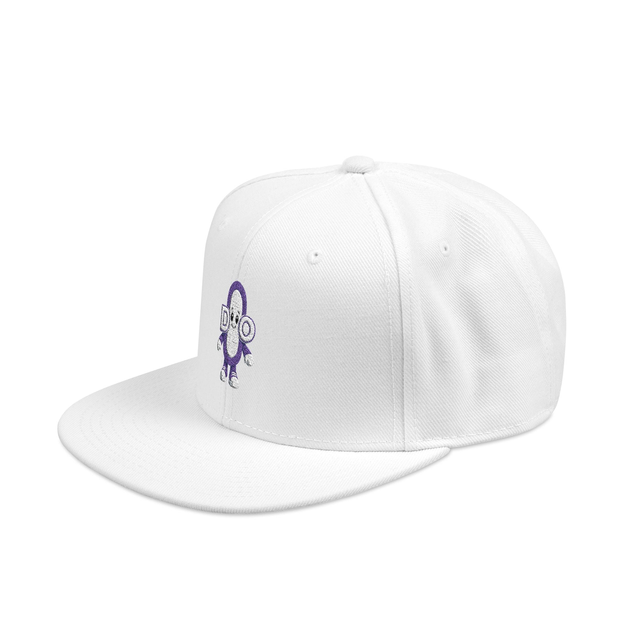 DO Chain Embroidered Snapback Hat