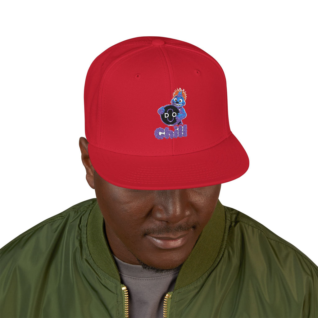 DO Chill Embroidered Snapback Hat
