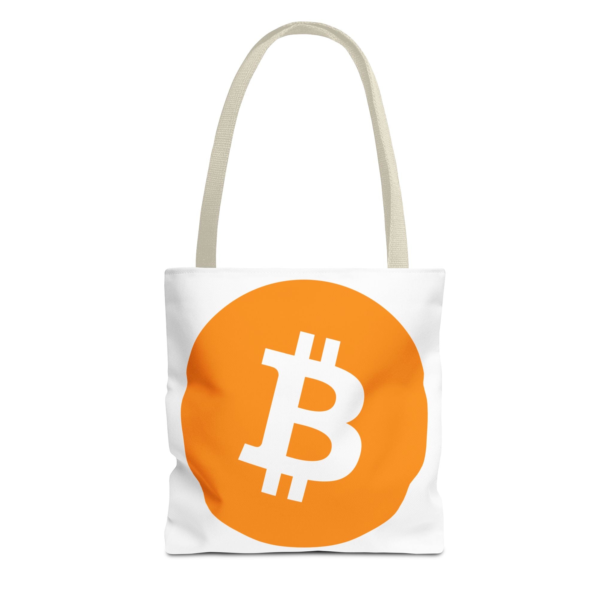 Bitcoin Logo Tote Bag – Crypto Coin Canvas Tote