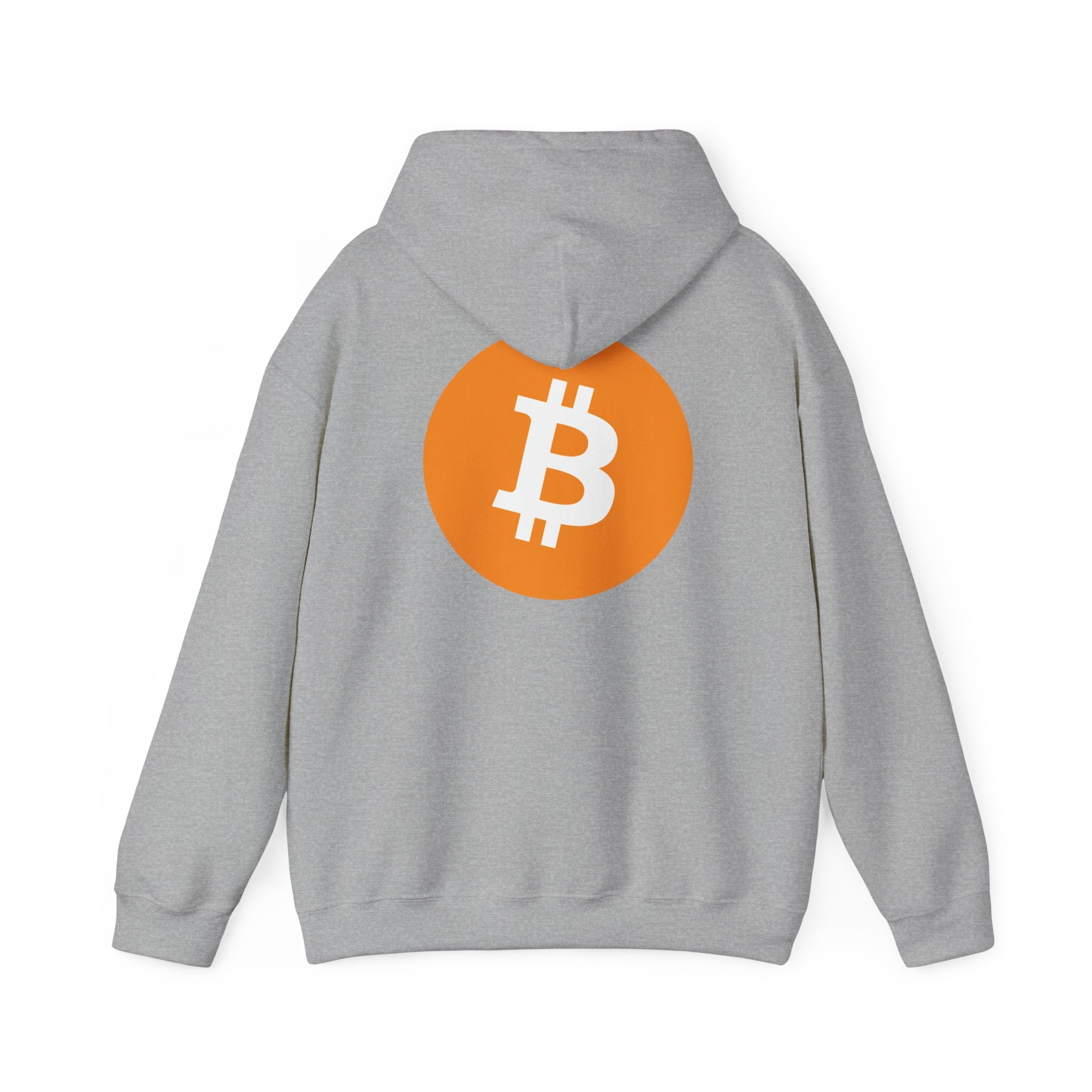 Bitcoin Logo Hoodie — Crypto BTC Circle Design