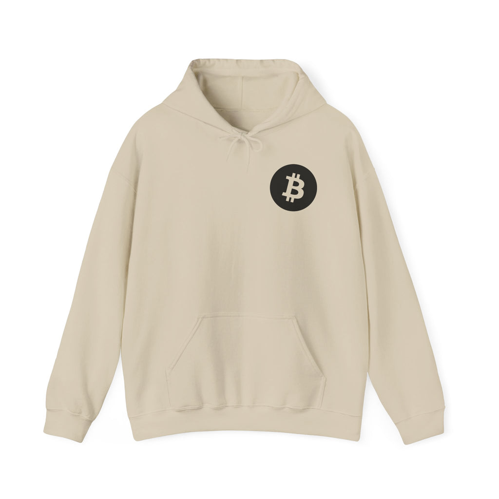 Bitcoin Logo Hoodie — Crypto BTC Circle Design