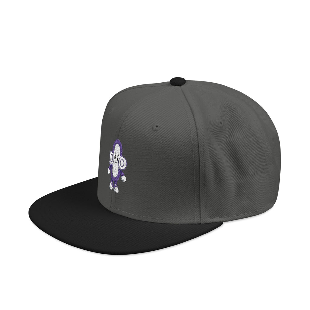 DO Chain Embroidered Snapback Hat
