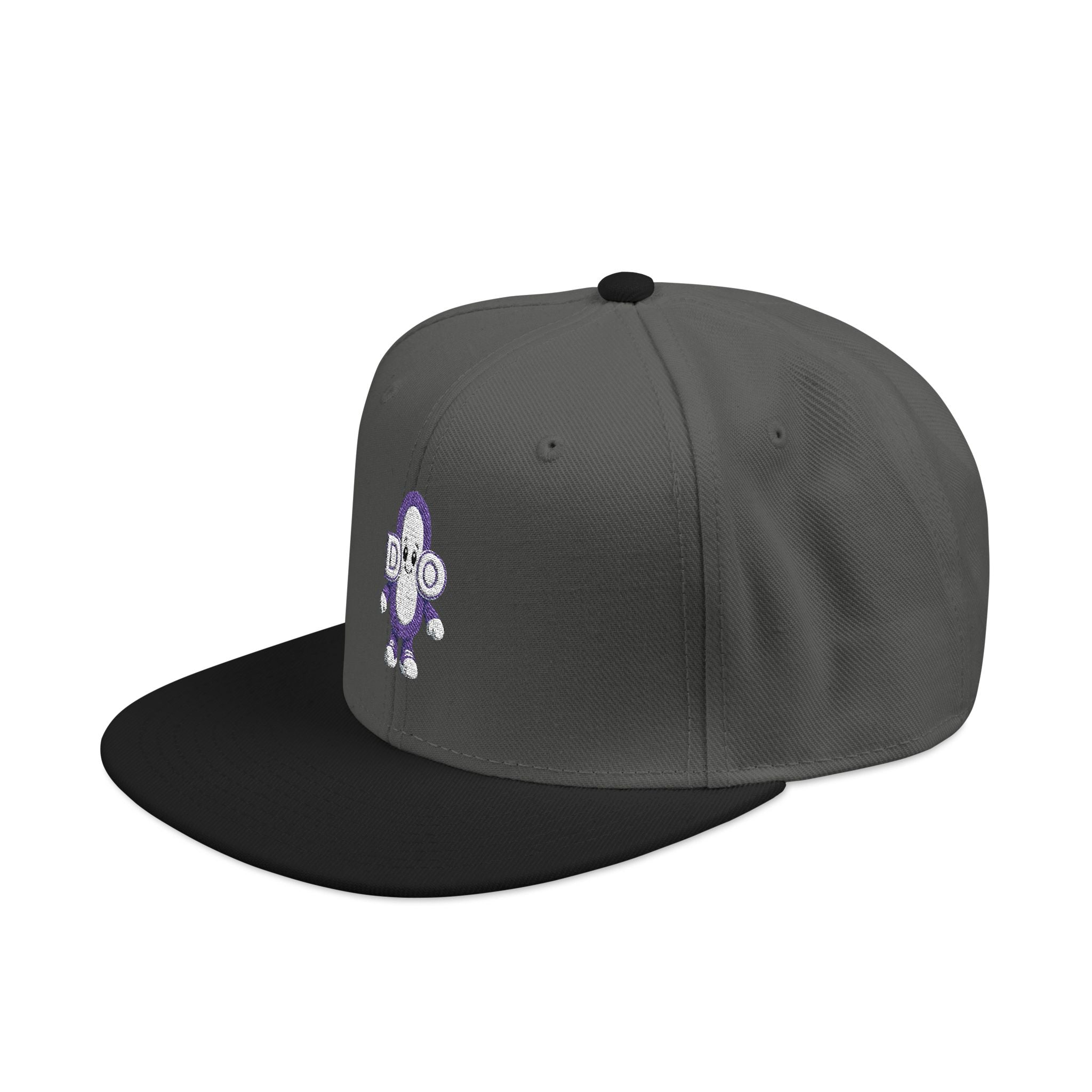 DO Chain Embroidered Snapback Hat
