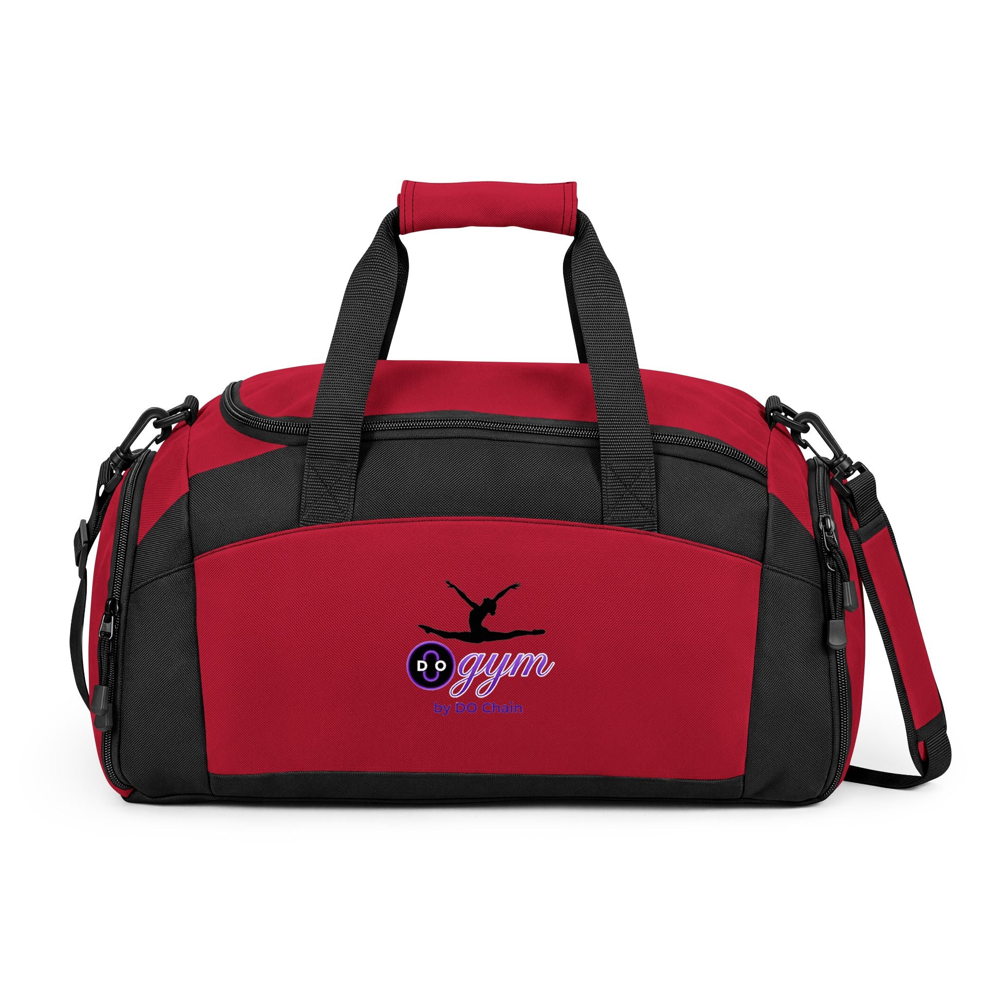 Do Gym Bag — Duffel with Ballet Silhouette & 'gym' Logo