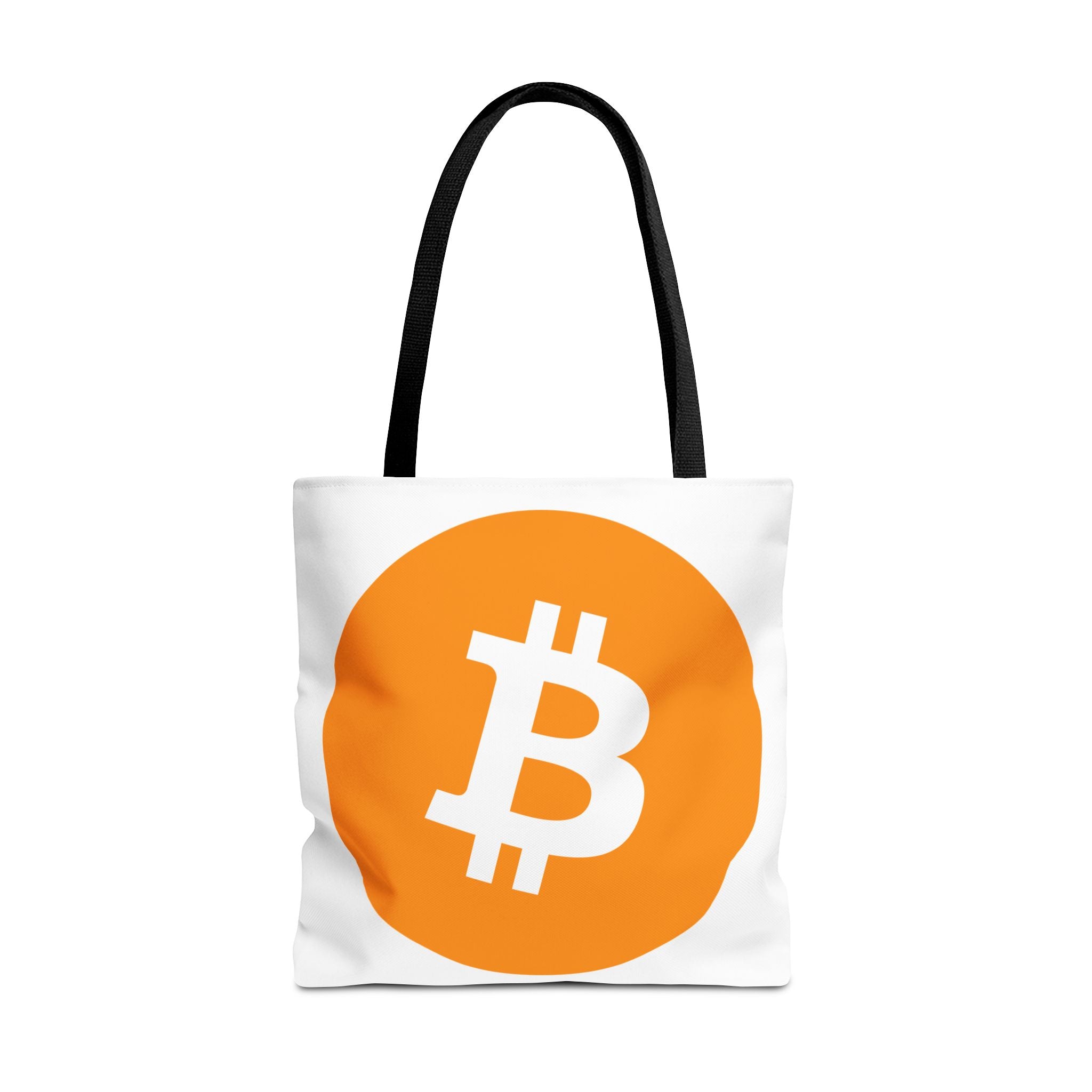 Bitcoin Logo Tote Bag – Crypto Coin Canvas Tote