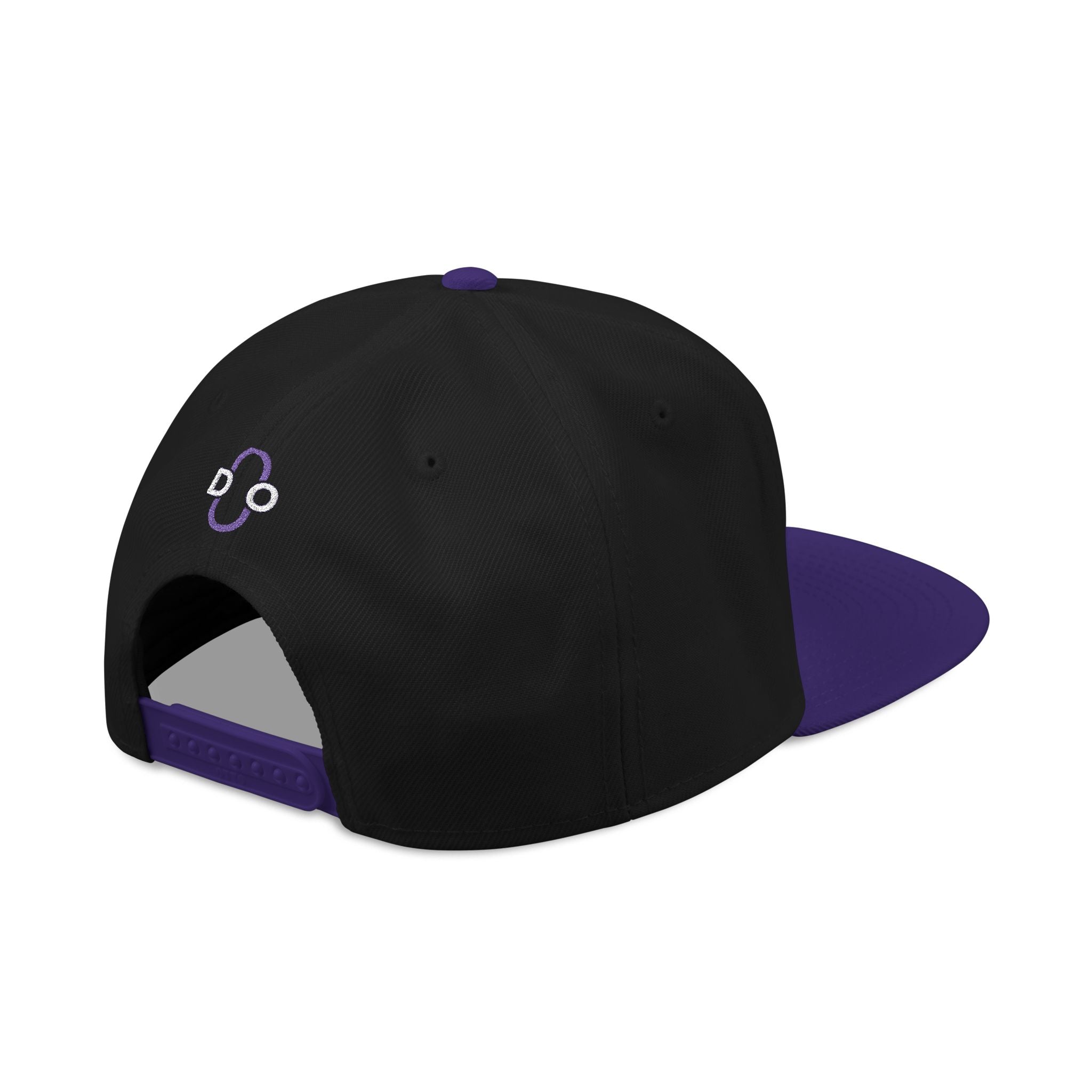 DO Chain Embroidered Snapback Hat