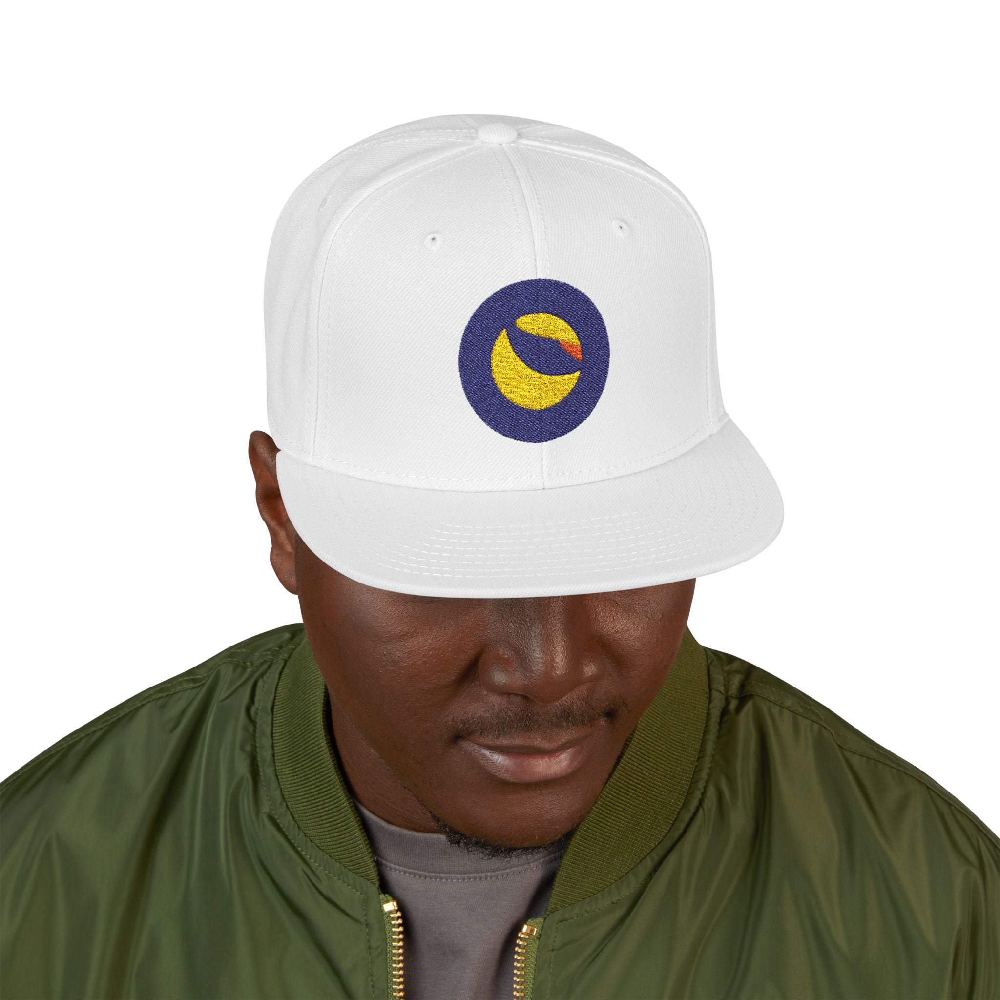 Terra Luna Classic Embroidered Logo Snapback Hat