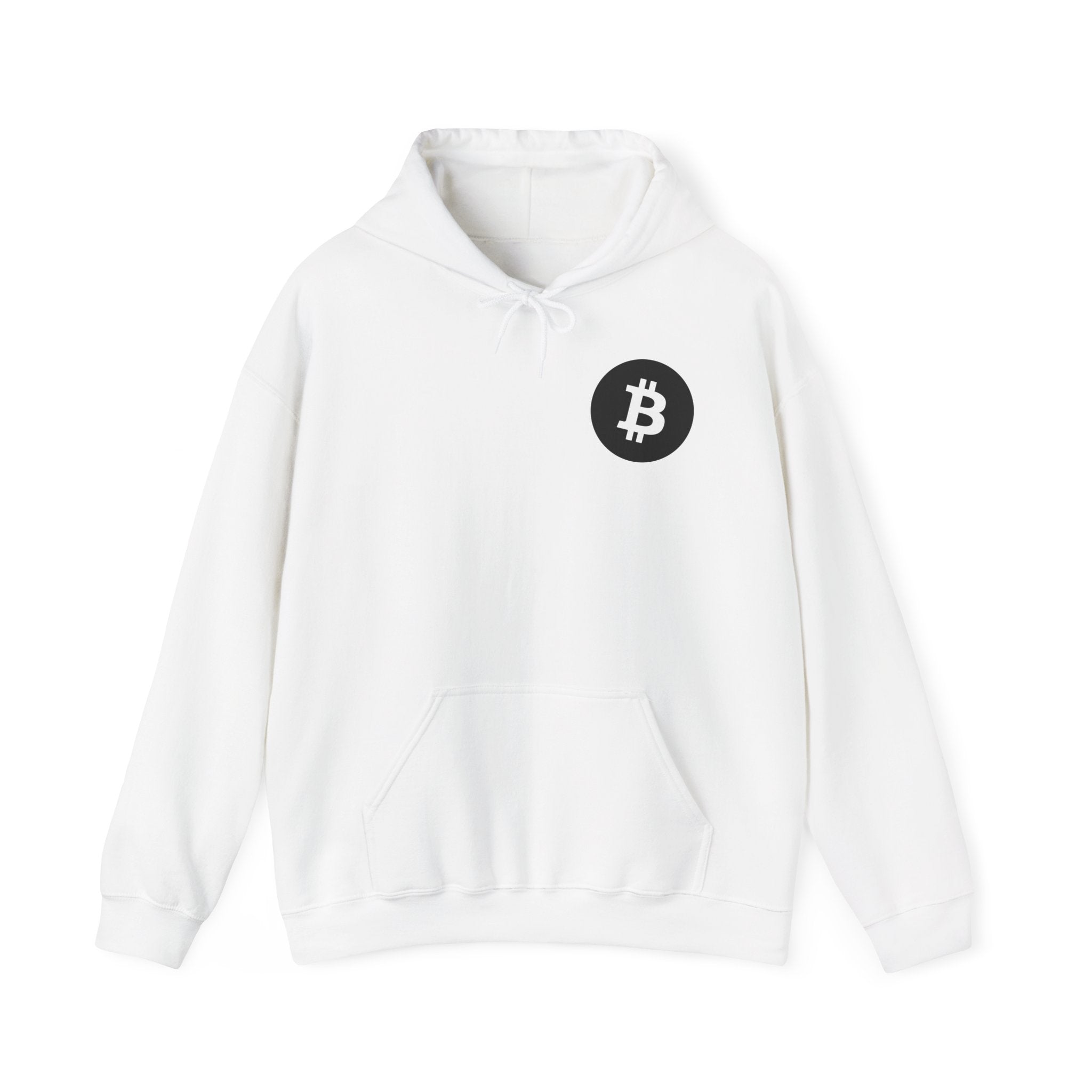 Bitcoin Logo Hoodie — Crypto BTC Circle Design