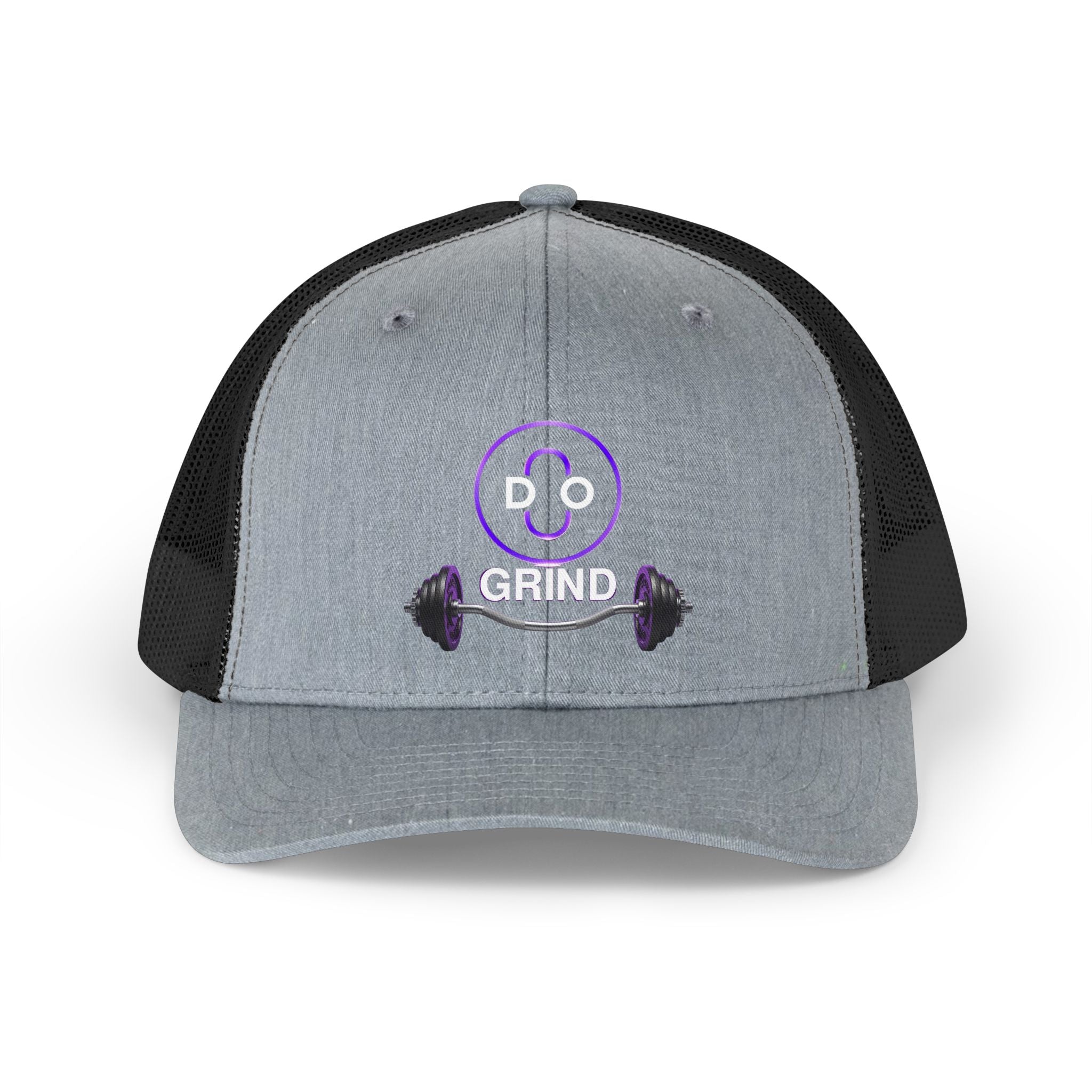 DO GRIND Hat — Retro Barbell Fitness Cap