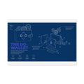 The DO Wallet Blueprint Poster (Tech Crypto Exploded Diagram)
