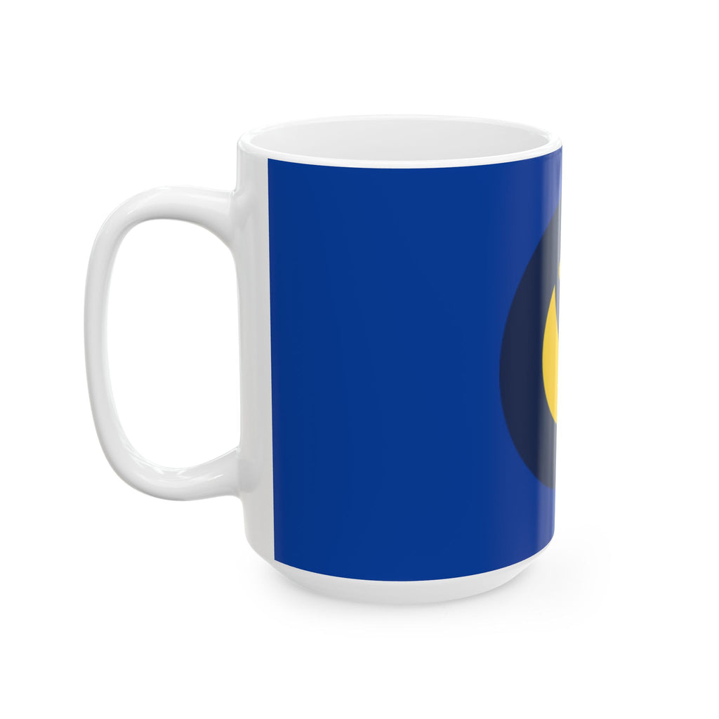 Terra Luna Classic Ceramic Mug – Modern Night Sky Coffee Cup (11oz, 15oz)
