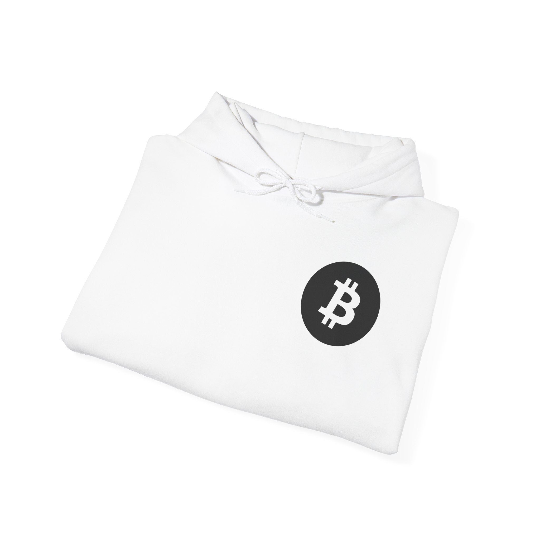 Bitcoin Logo Hoodie — Crypto BTC Circle Design