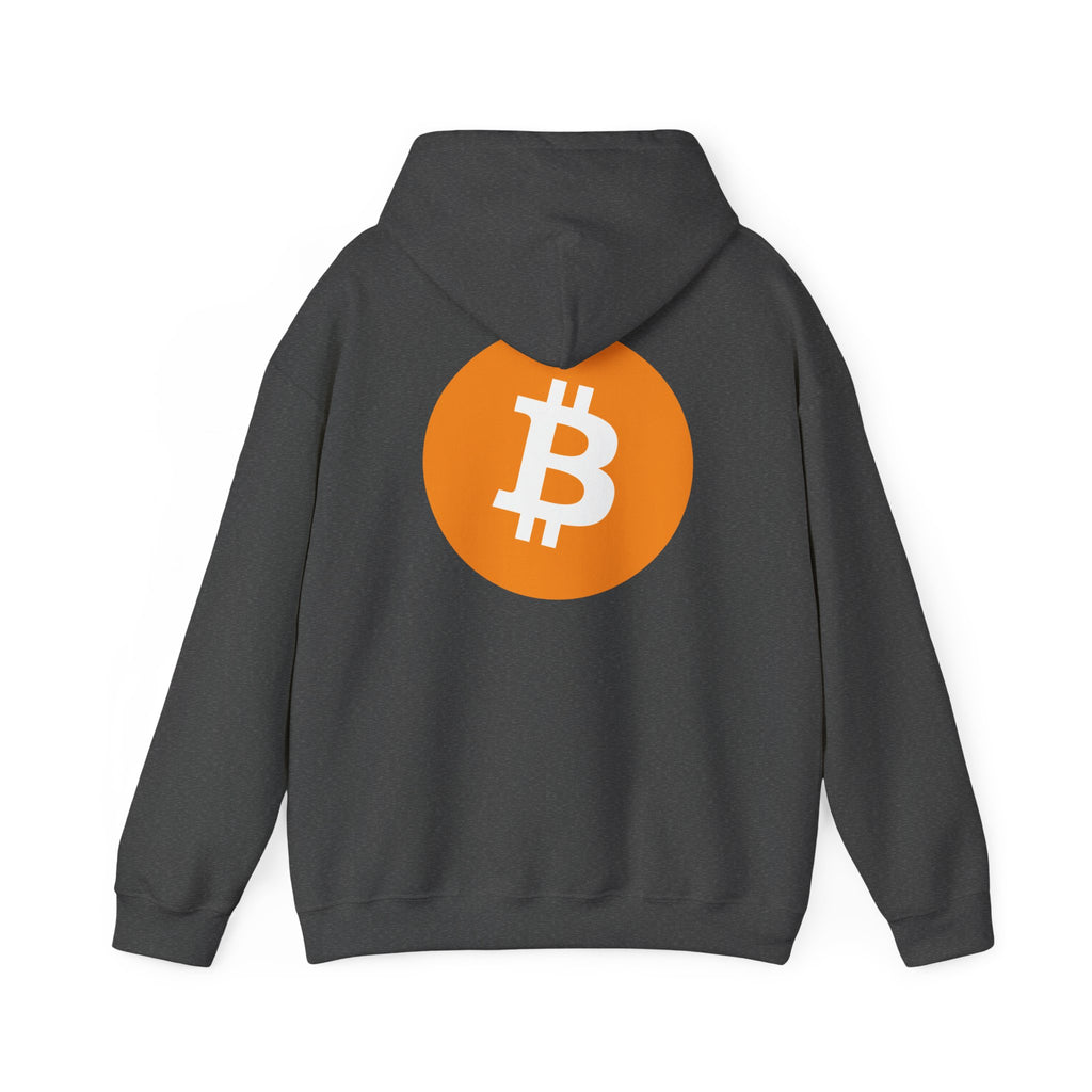 Bitcoin Logo Hoodie — Crypto BTC Circle Design