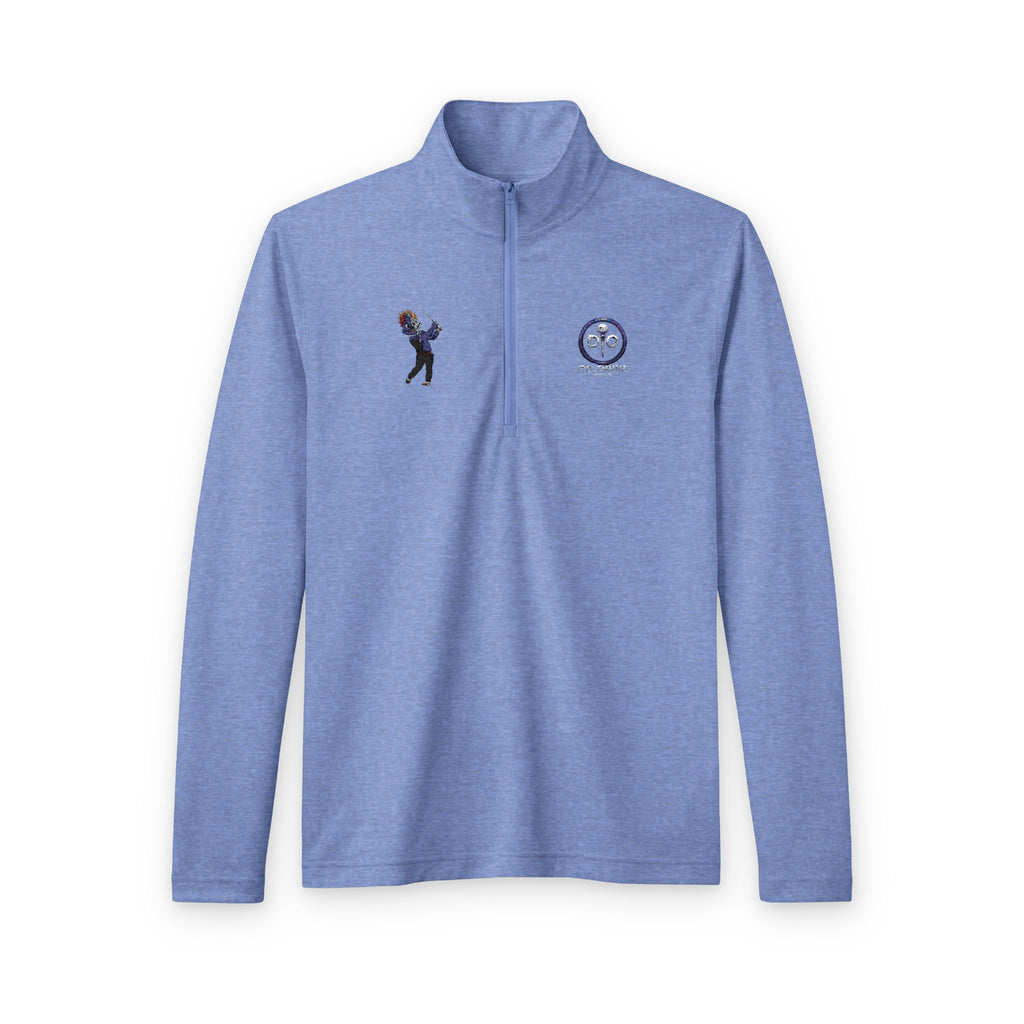DO Drive Embroidered Quarter-Zip Pullover with mascot – Golf Emblem & Player Crest