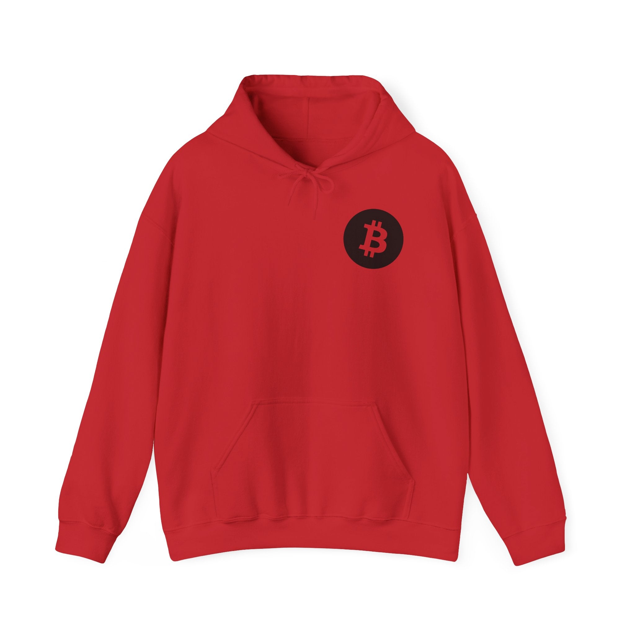 Bitcoin Logo Hoodie — Crypto BTC Circle Design
