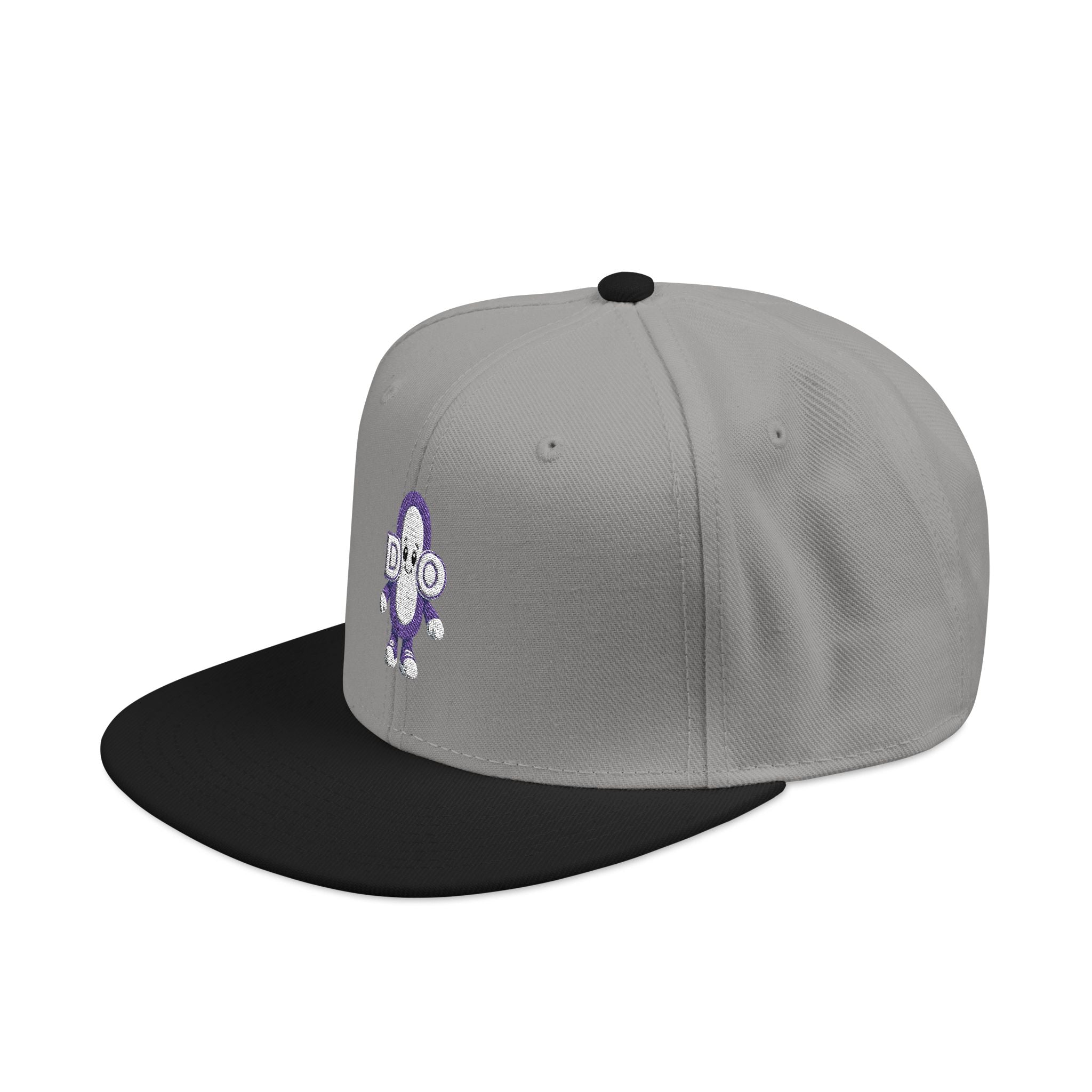 DO Chain Embroidered Snapback Hat
