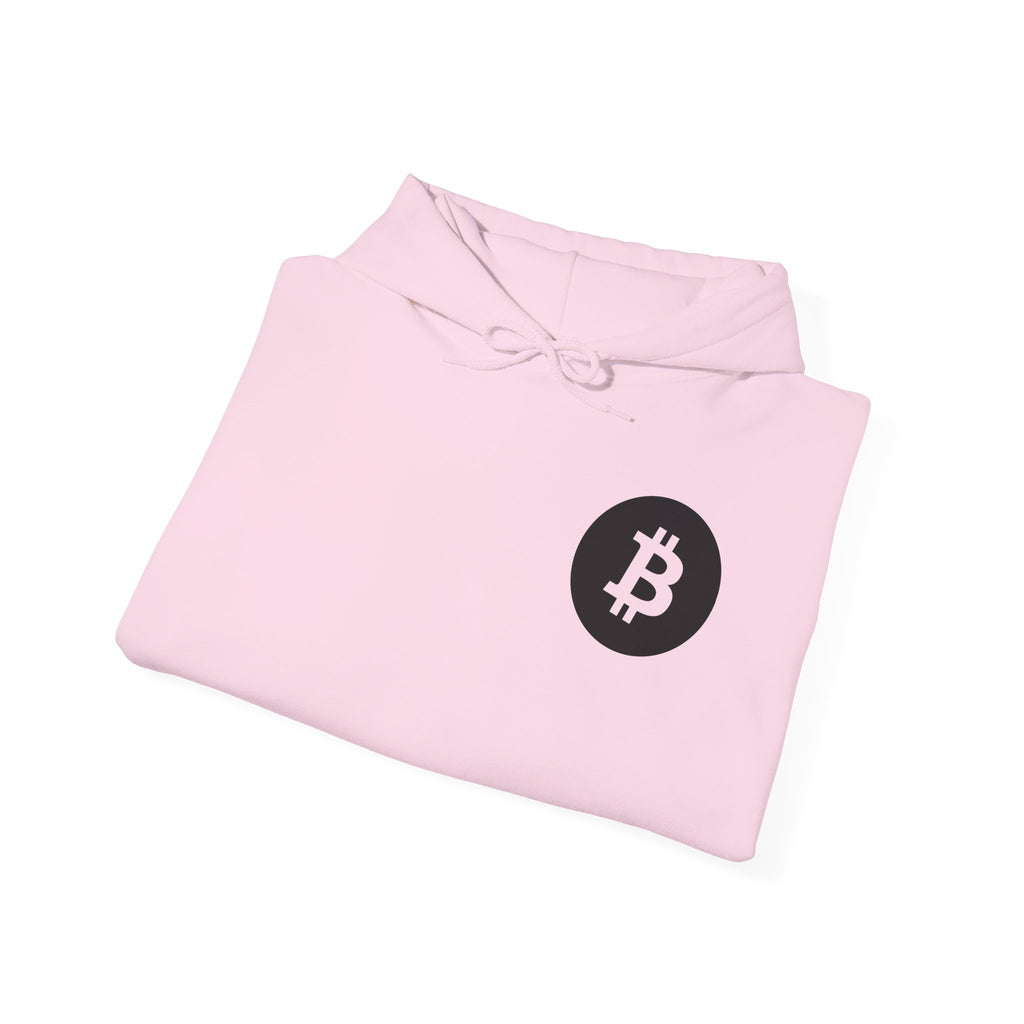 Bitcoin Logo Hoodie — Crypto BTC Circle Design