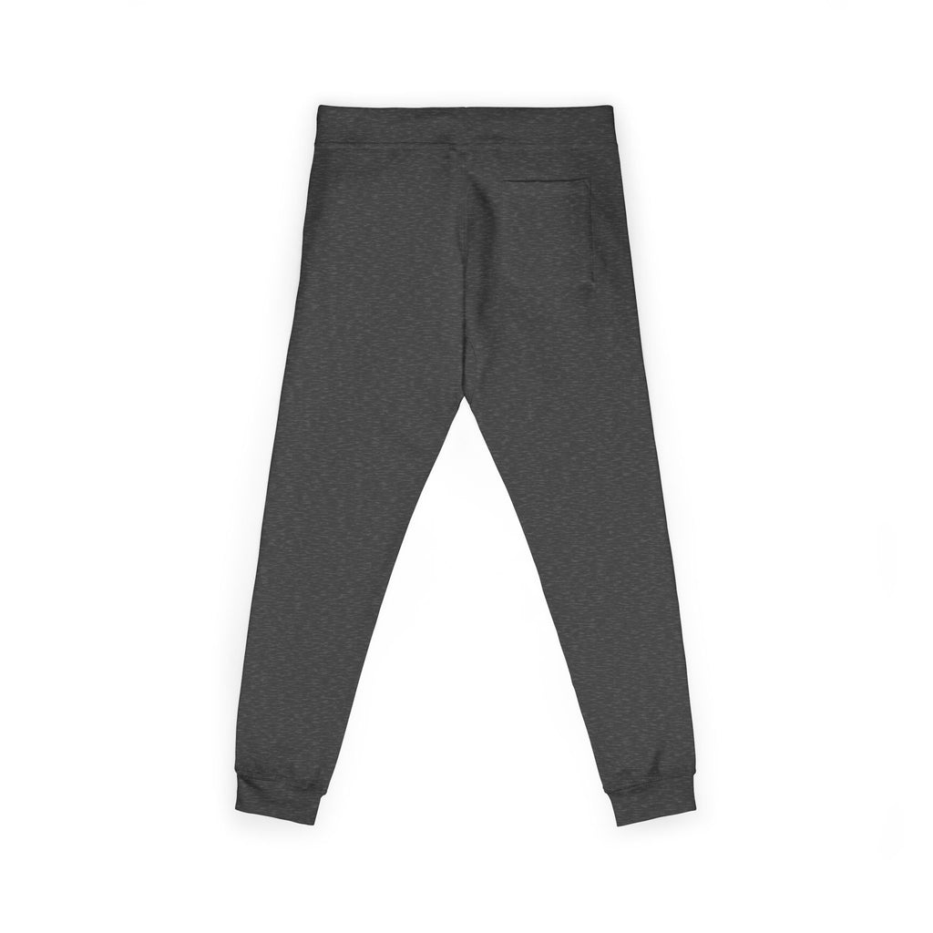 Embroidered DO Chill Monster 'Cozy Vibes' Fleece Sweatpants — Soft White Joggers