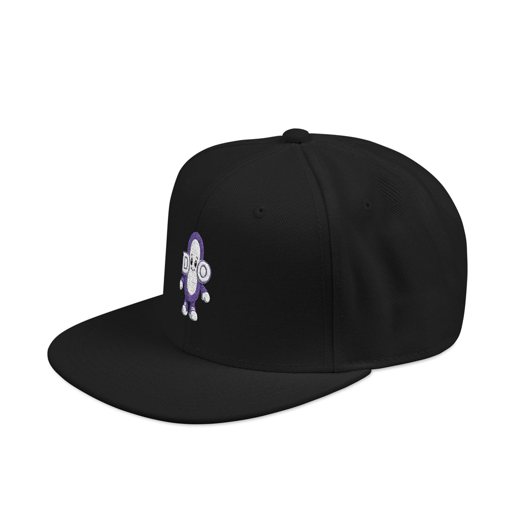 DO Chain Embroidered Snapback Hat