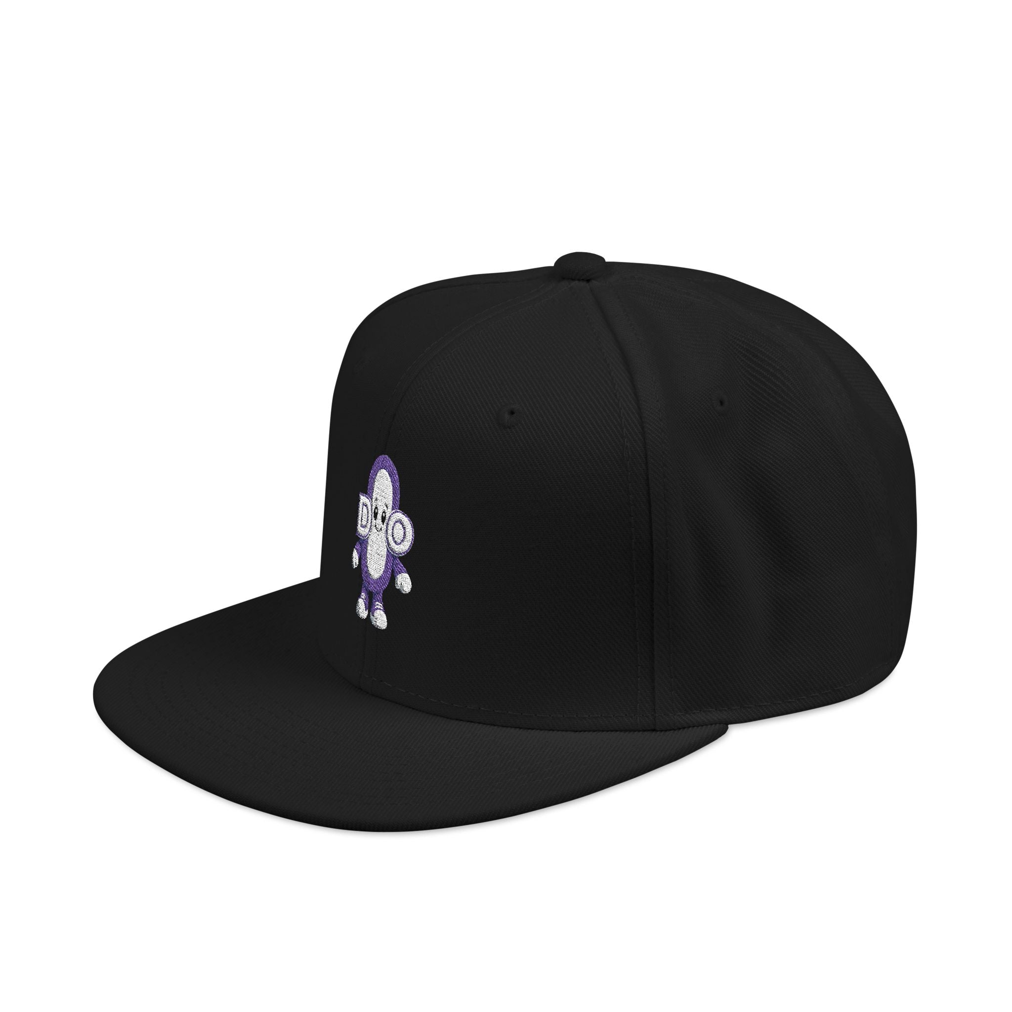 DO Chain Embroidered Snapback Hat