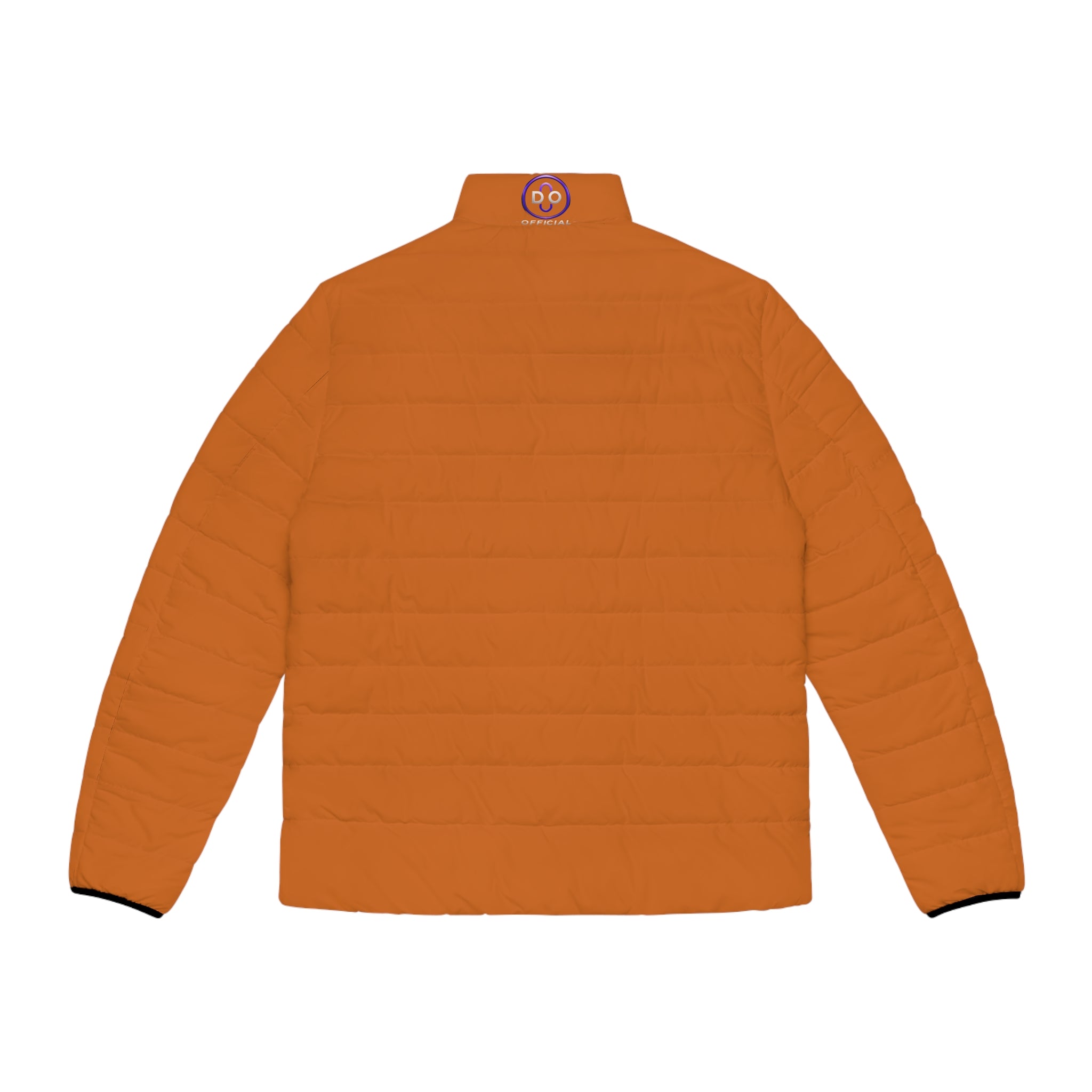Do Chain Puffer Jacket — Orange