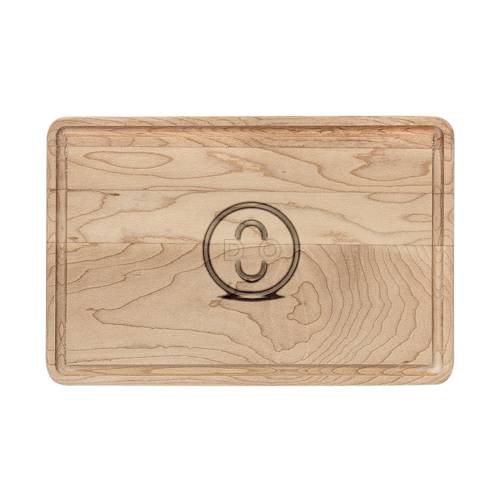 Engraved Wooden DO Cutting Board — Personalized Monogrammed Charcuterie & Kitchen Serving Board