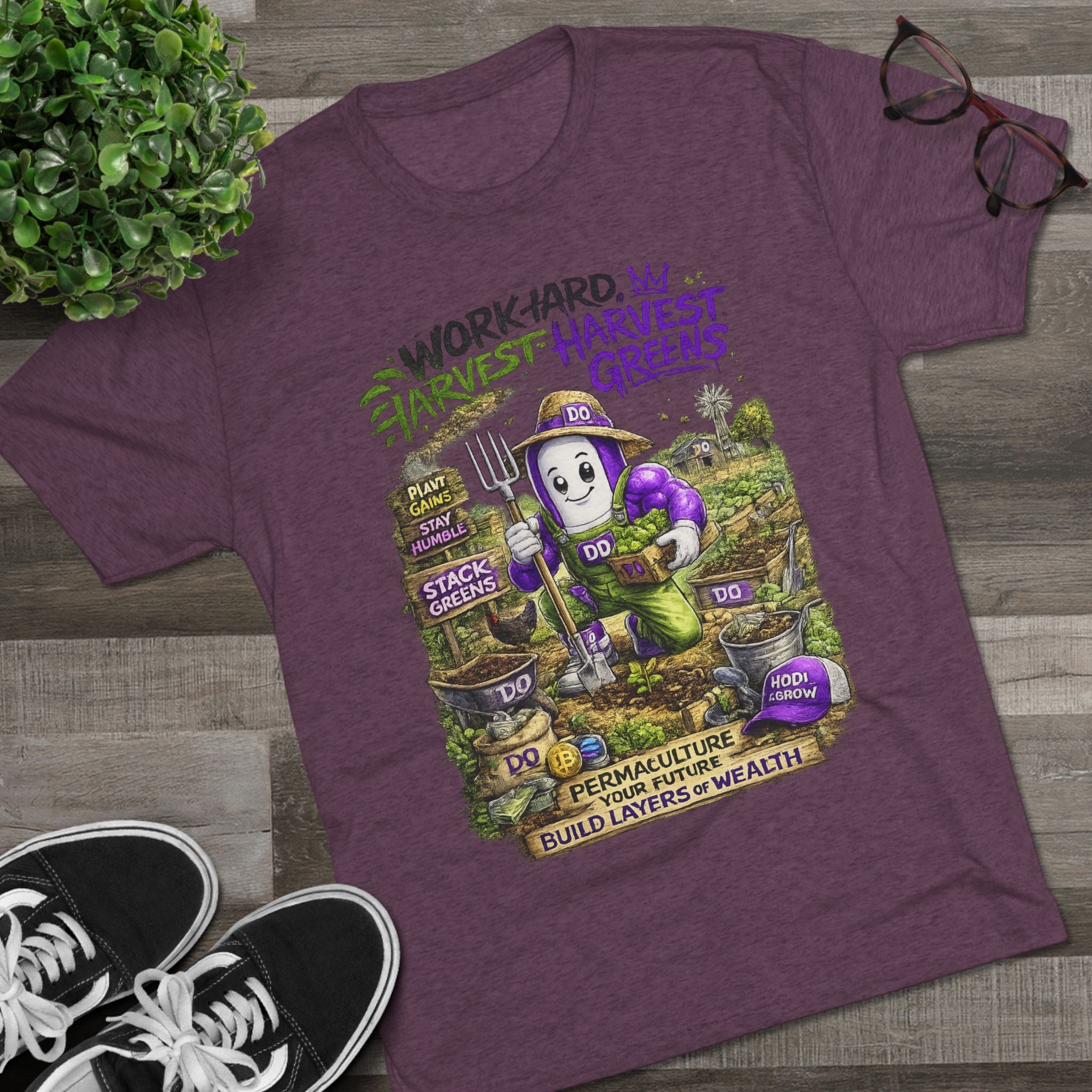 Unisex Tri-Blend Crew Tee