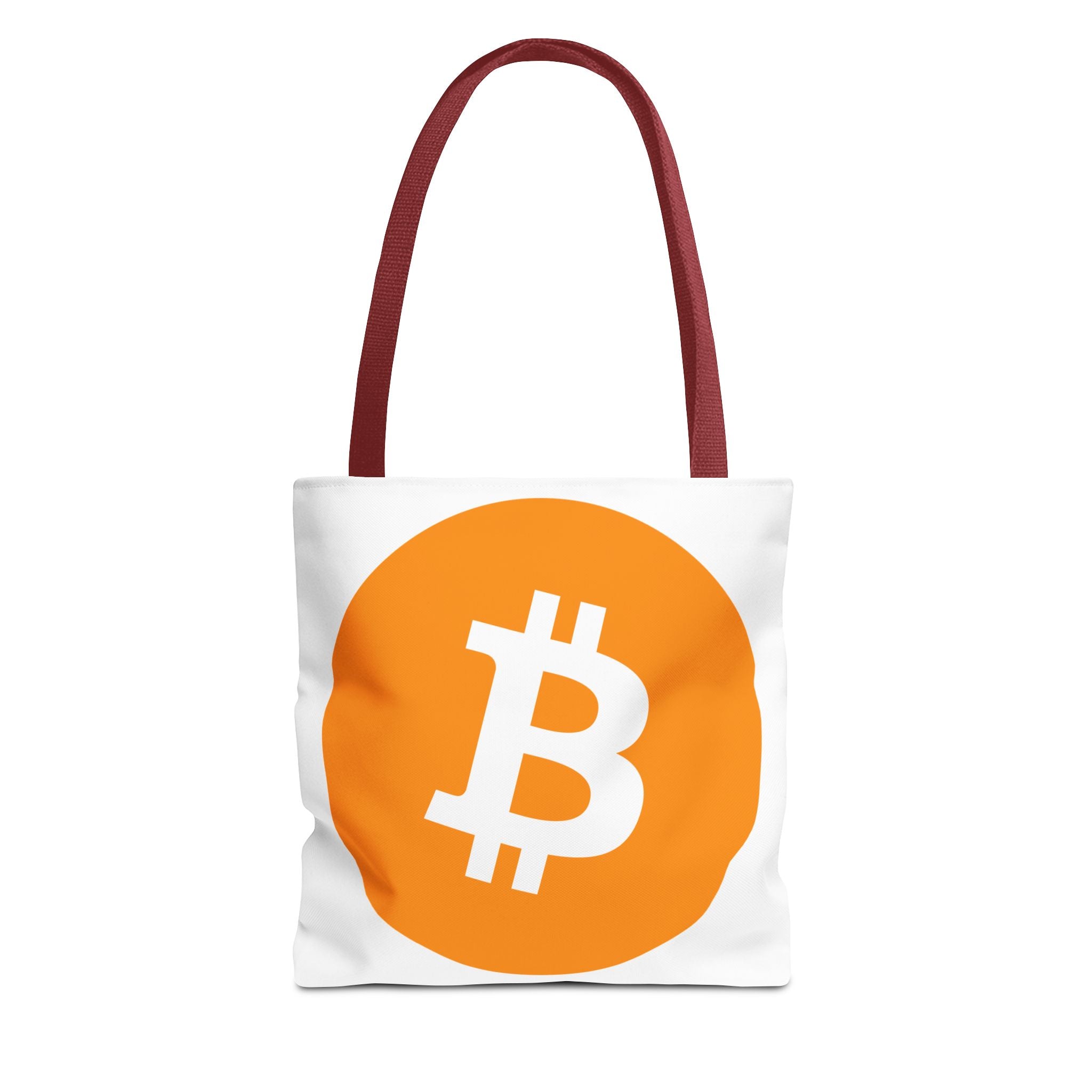 Bitcoin Logo Tote Bag – Crypto Coin Canvas Tote