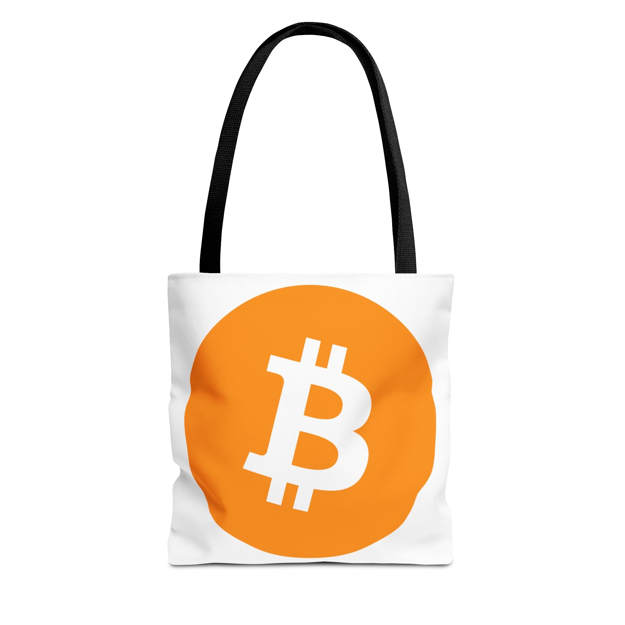 Bitcoin Logo Tote Bag – Crypto Coin Canvas Tote
