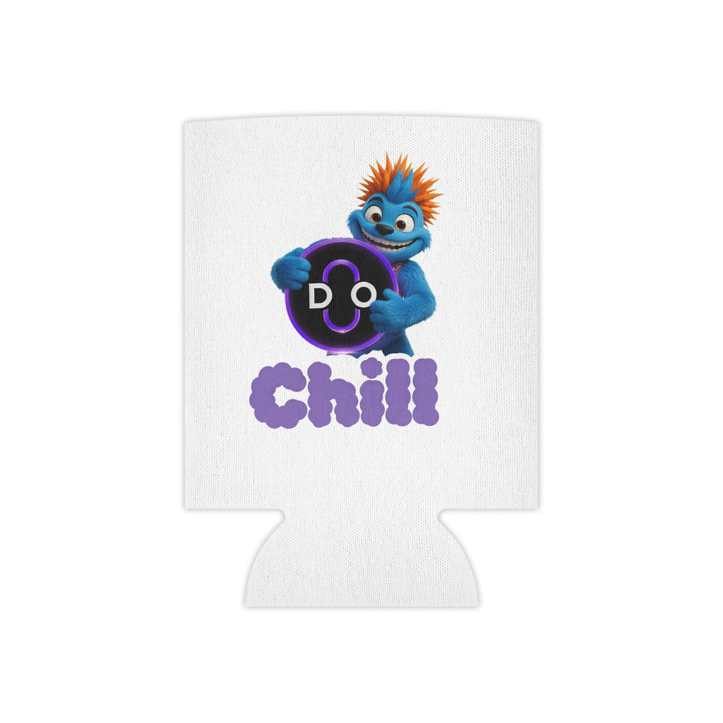 Do Chill Can Cooler — Cute Blue Monster Beverage Cooler