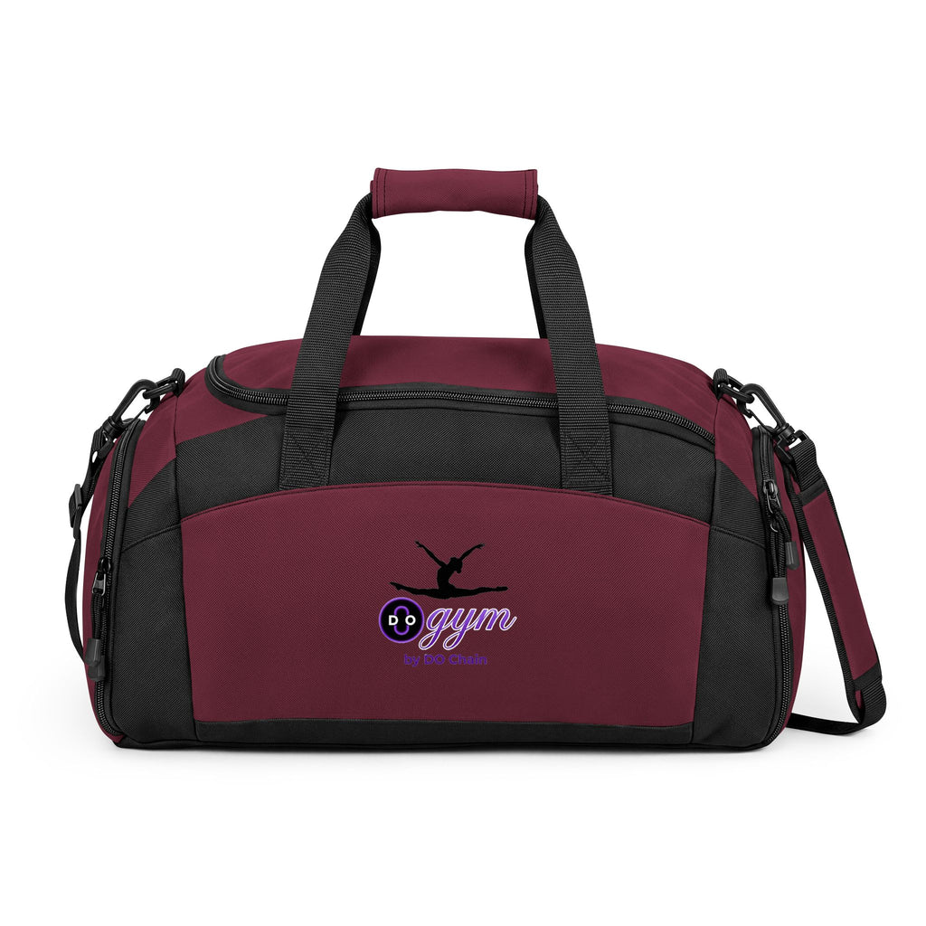 Do Gym Bag — Duffel with Ballet Silhouette & 'gym' Logo