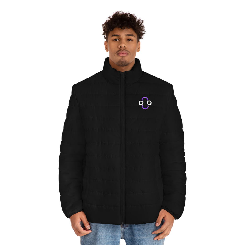 Do Chain Puffer Jacket — Black
